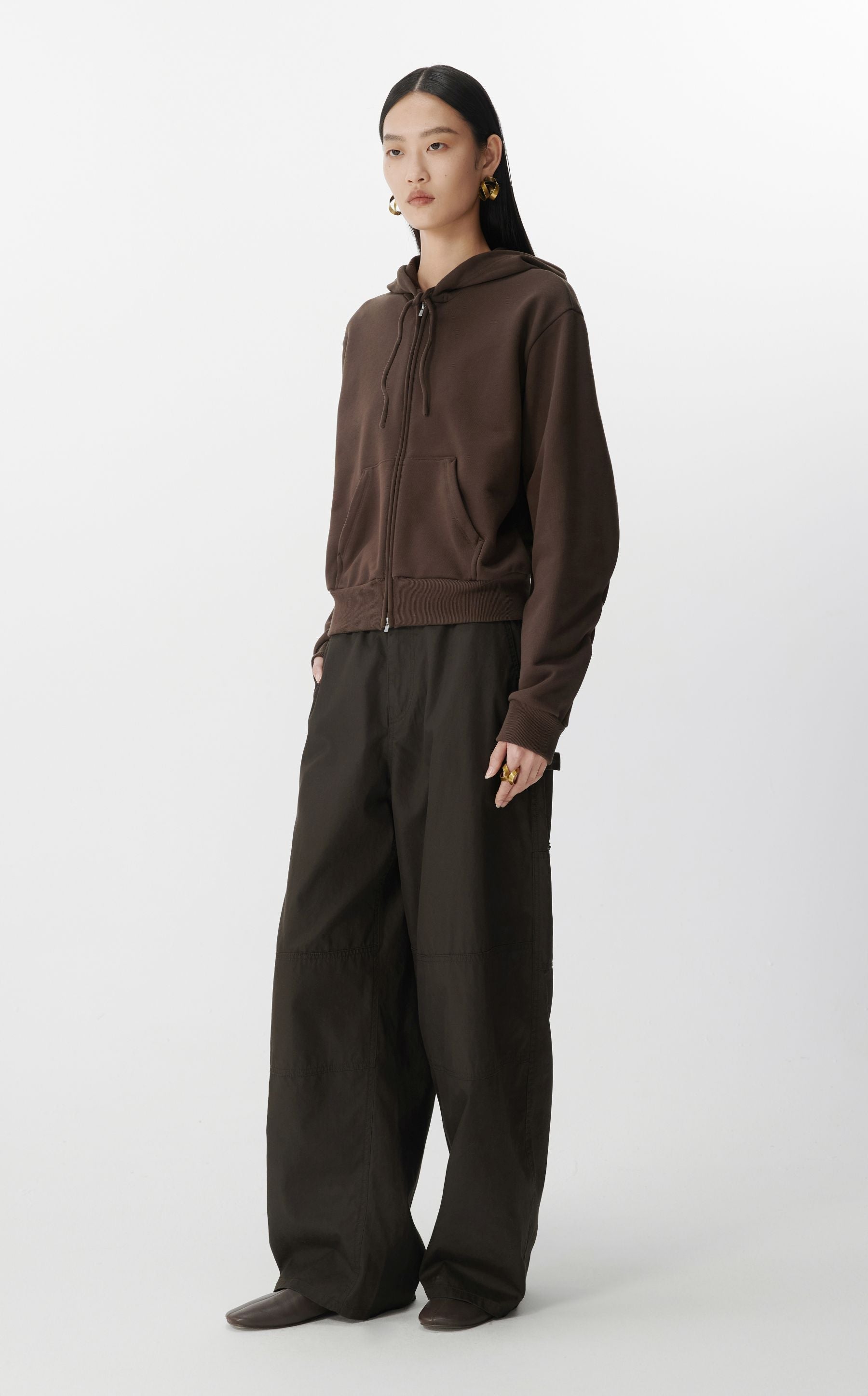 JNBY Hose im Wide Fit BLACK