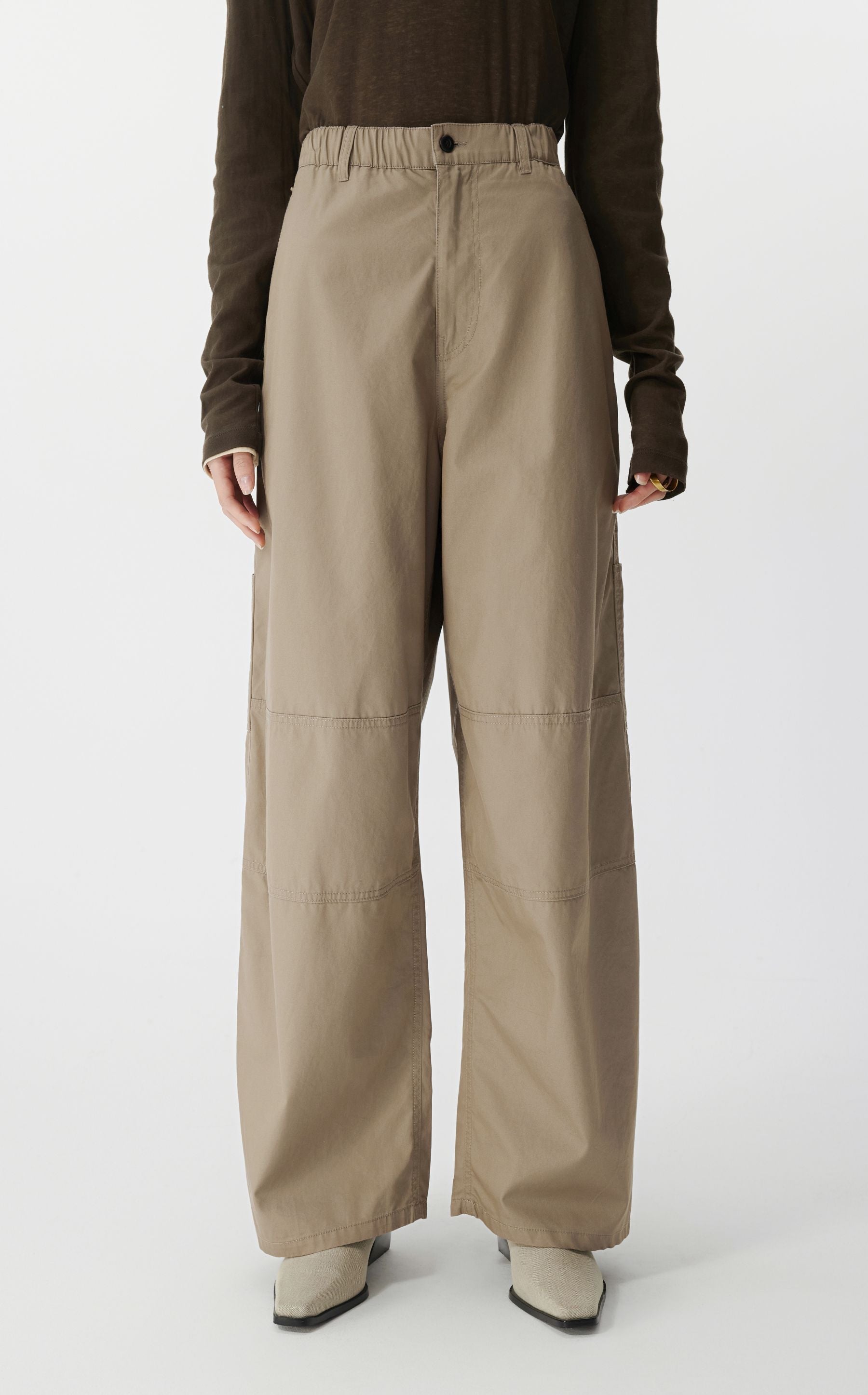 JNBY Hose im Wide Fit LIGHT BROWN