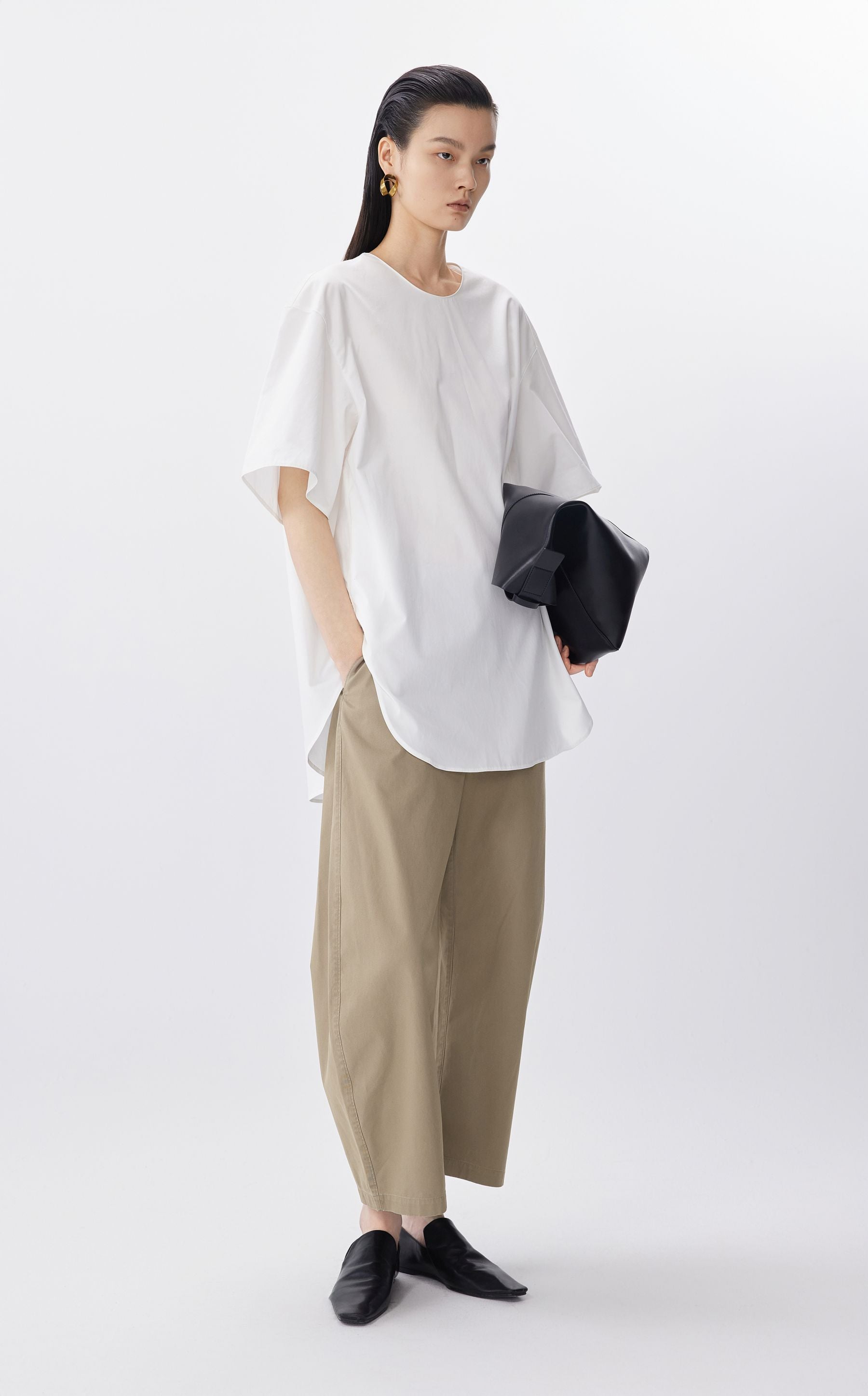 JNBY 7/8 Hose LIGHT BROWN