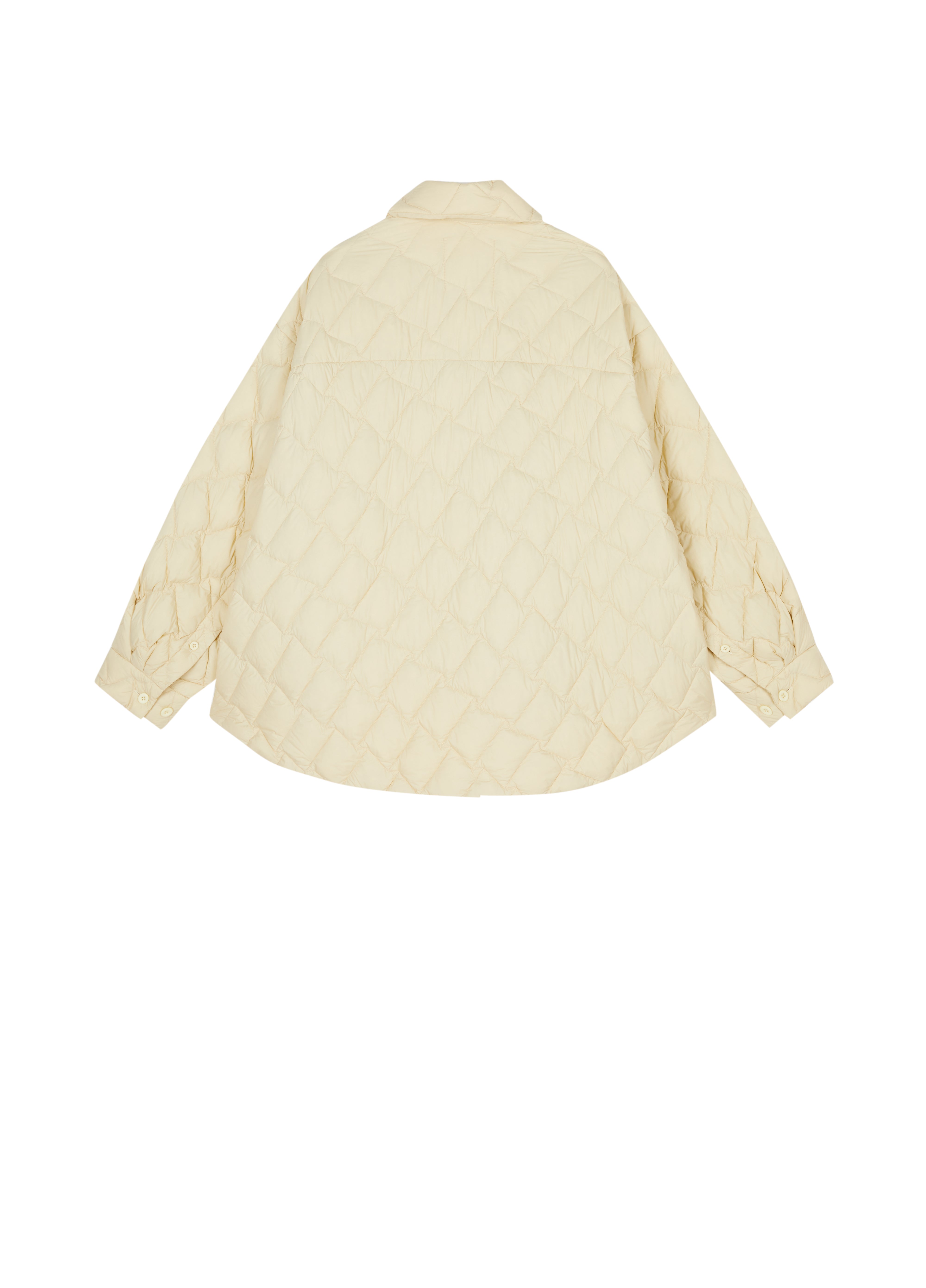 Oversize Cone shape Daunenjacke Übergang mit Kachelsteppung JNBY