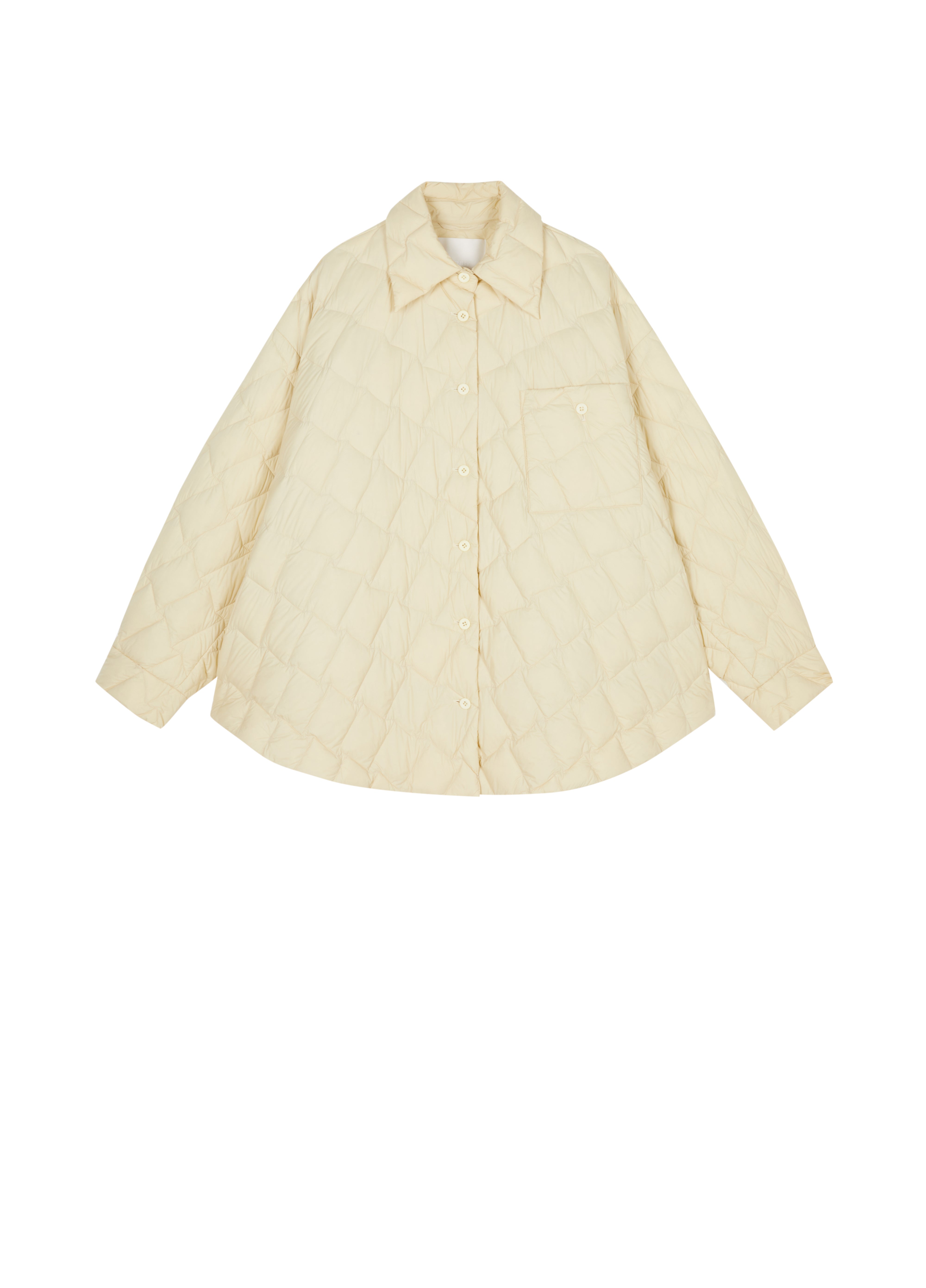 Oversize Cone shape Daunenjacke Übergang mit Kachelsteppung JNBY