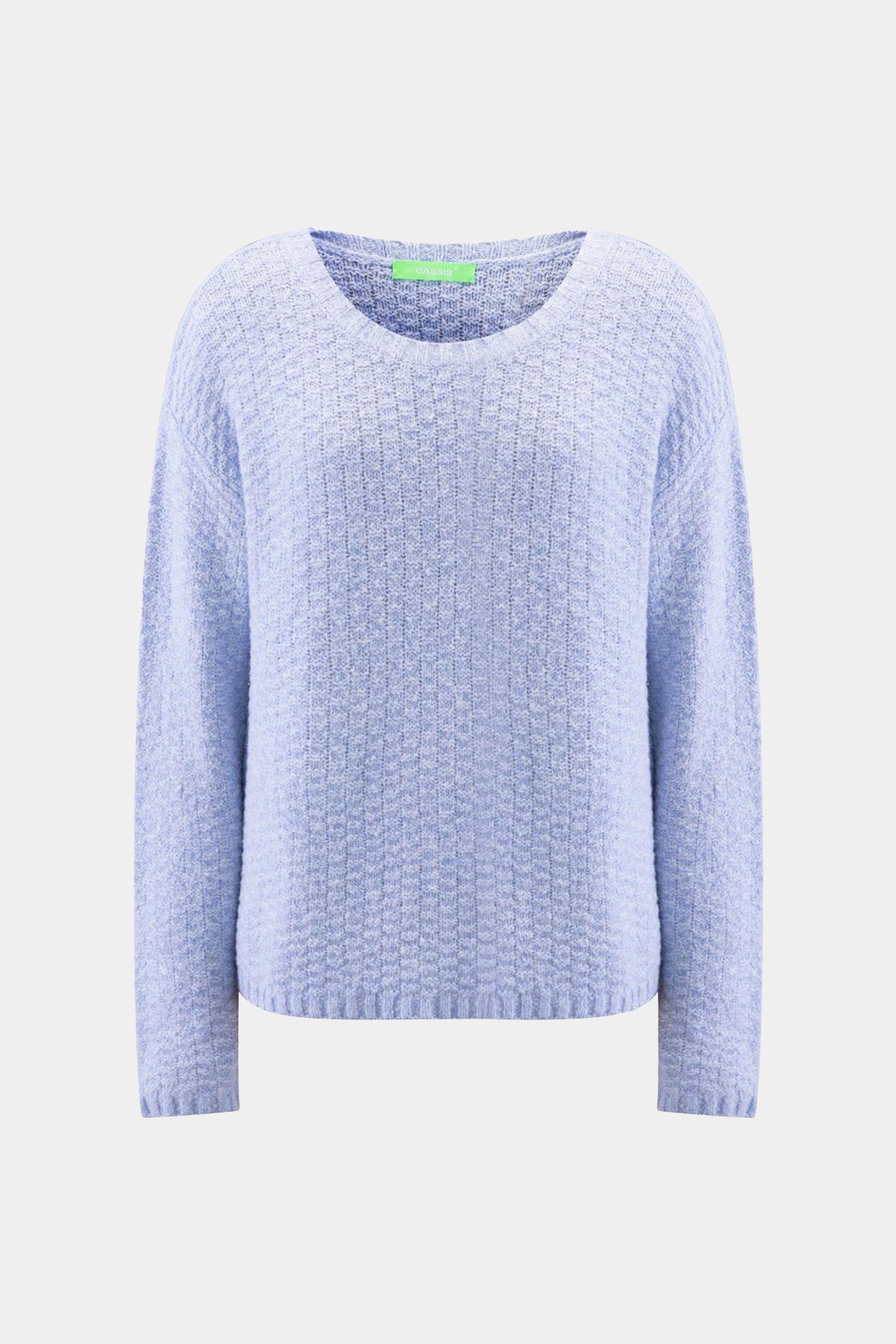 Wool sweater LIGHT BLUE