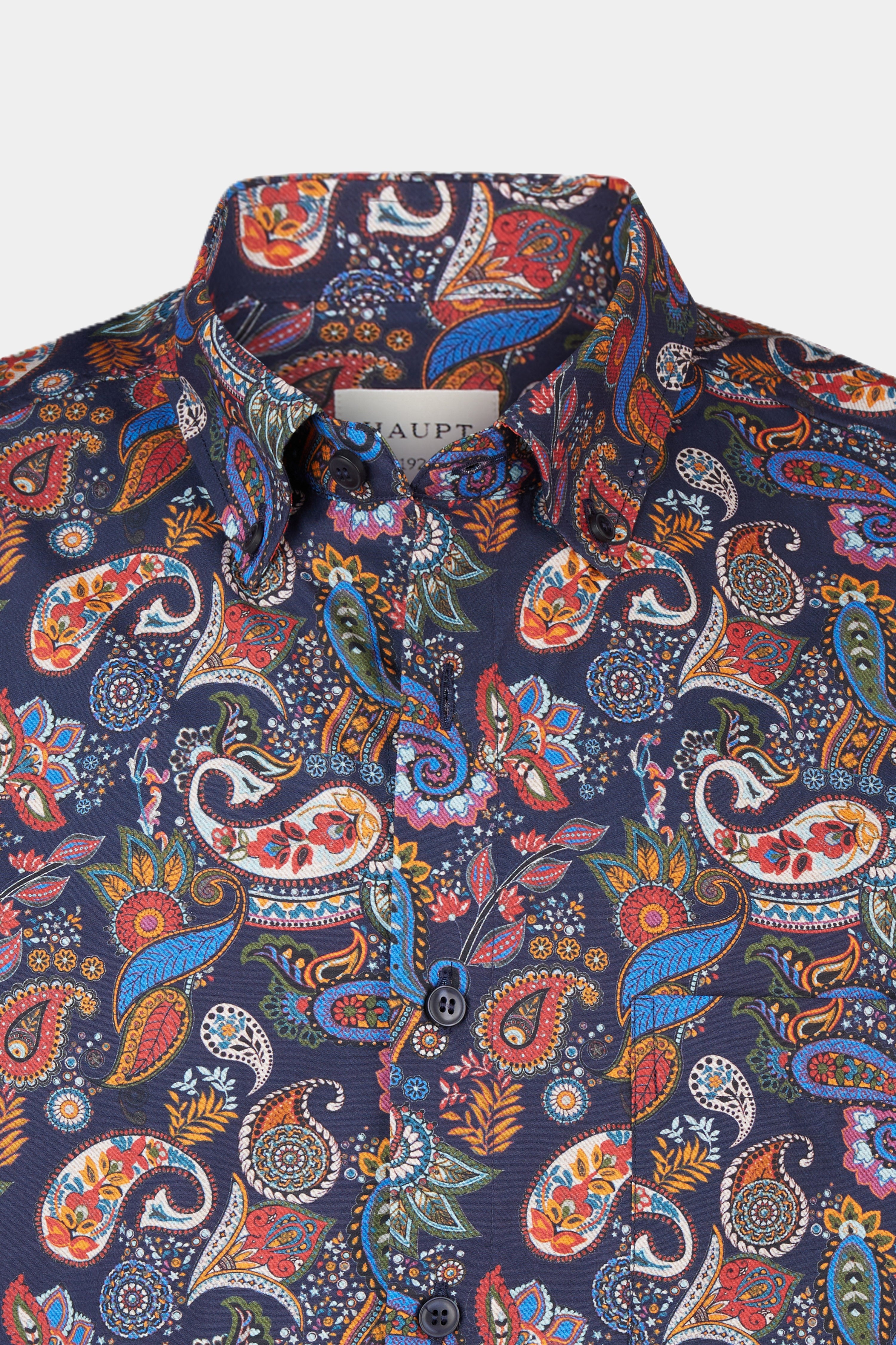 Baumwoll-Herrenhemd MULTICOLOUR