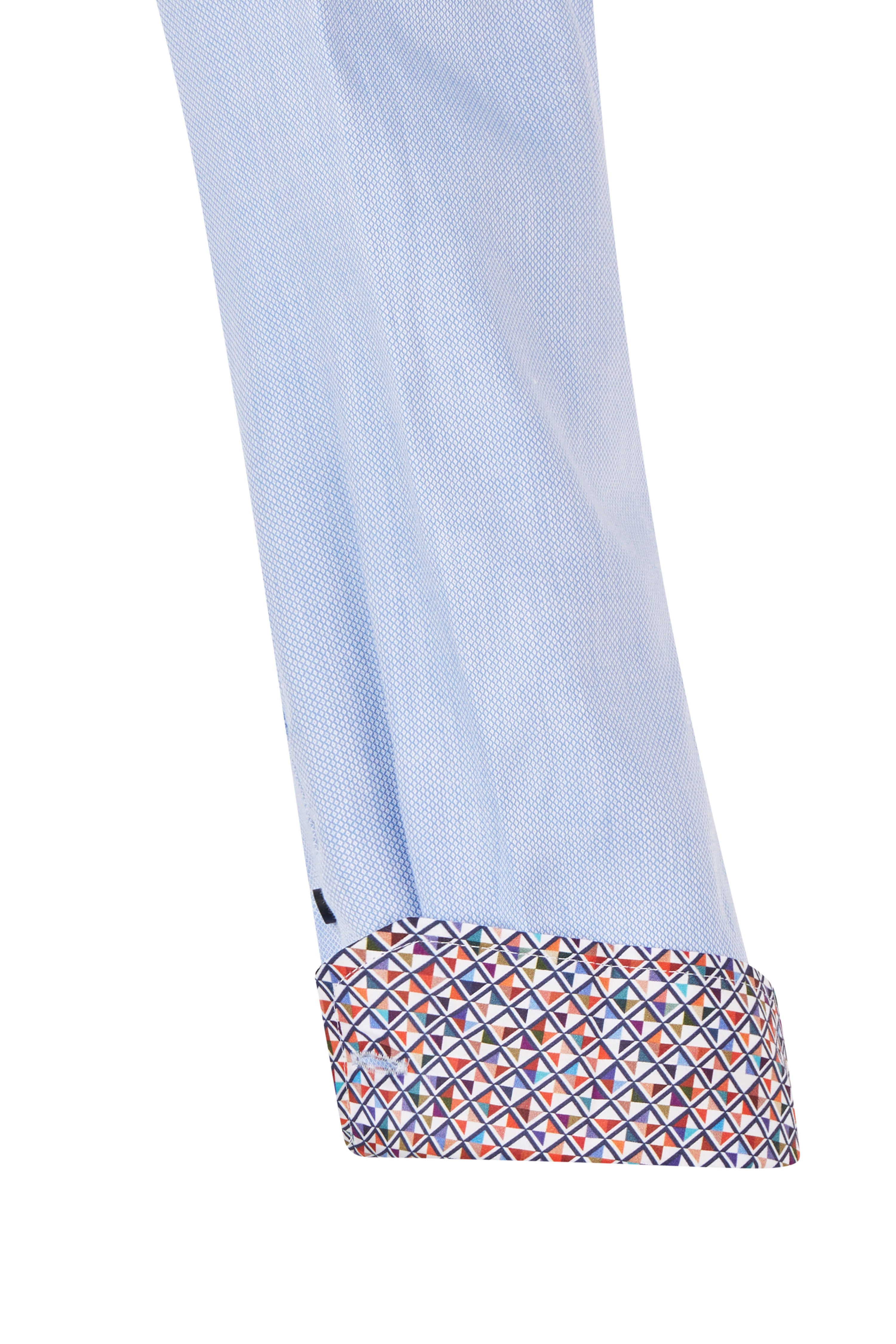 Cotton men's shirt LIGHT BLUE
