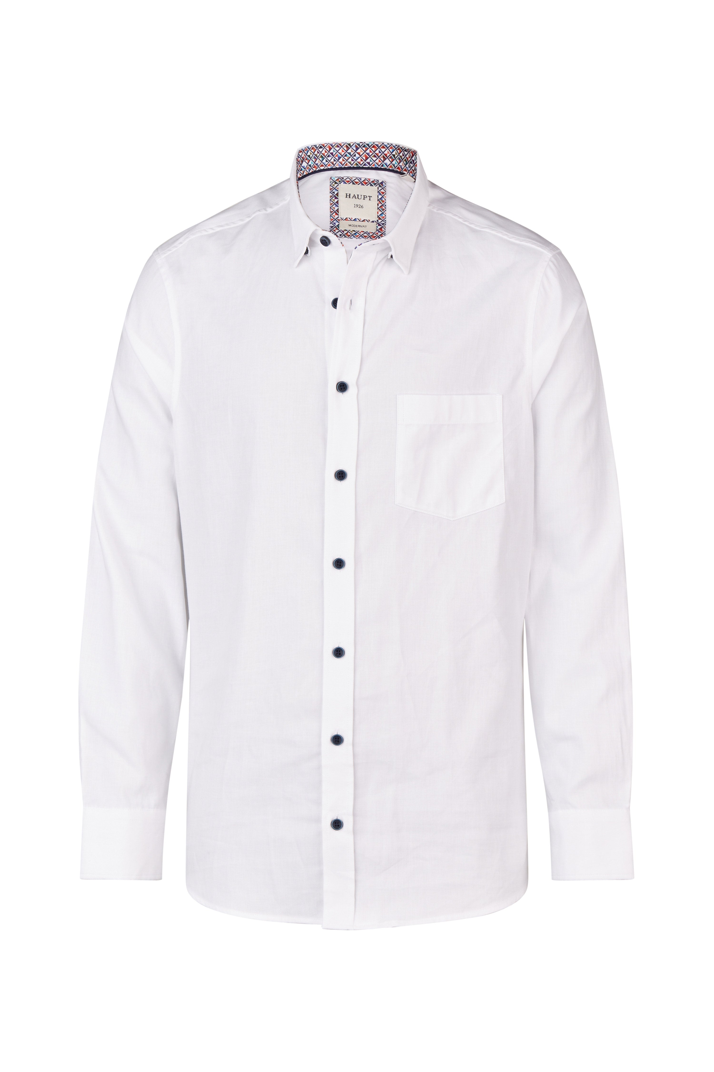Cotton men's shirt WHITE