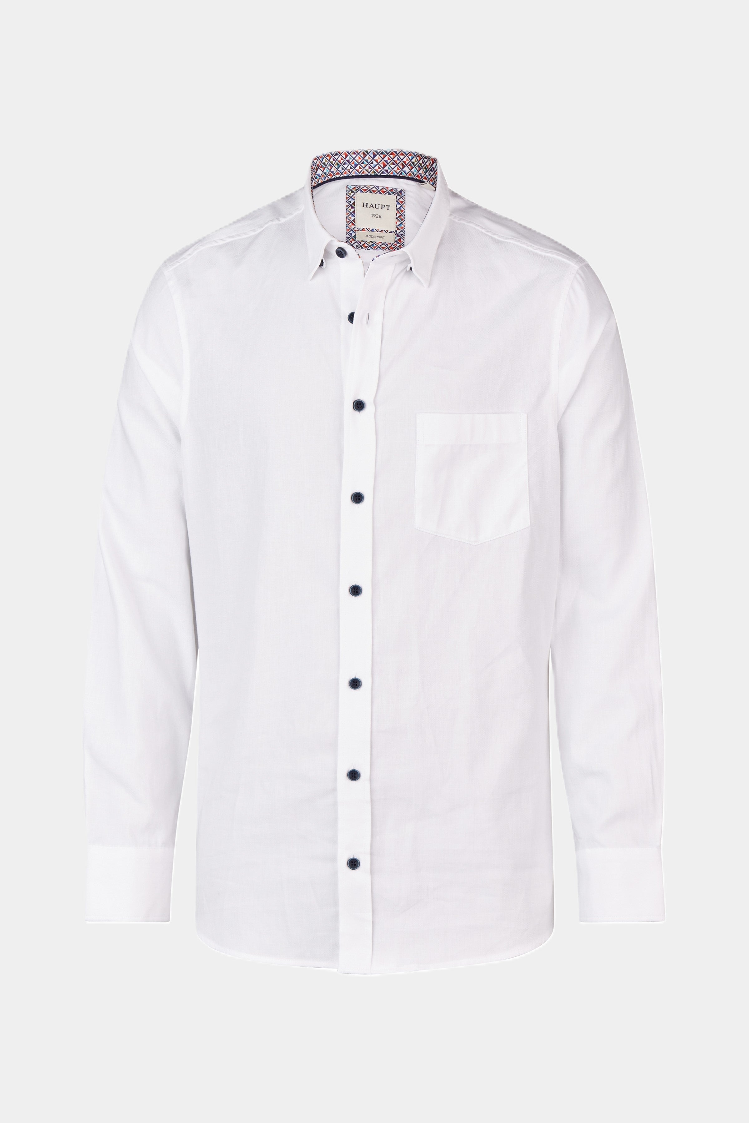 Chemise homme en coton BLANCHE
