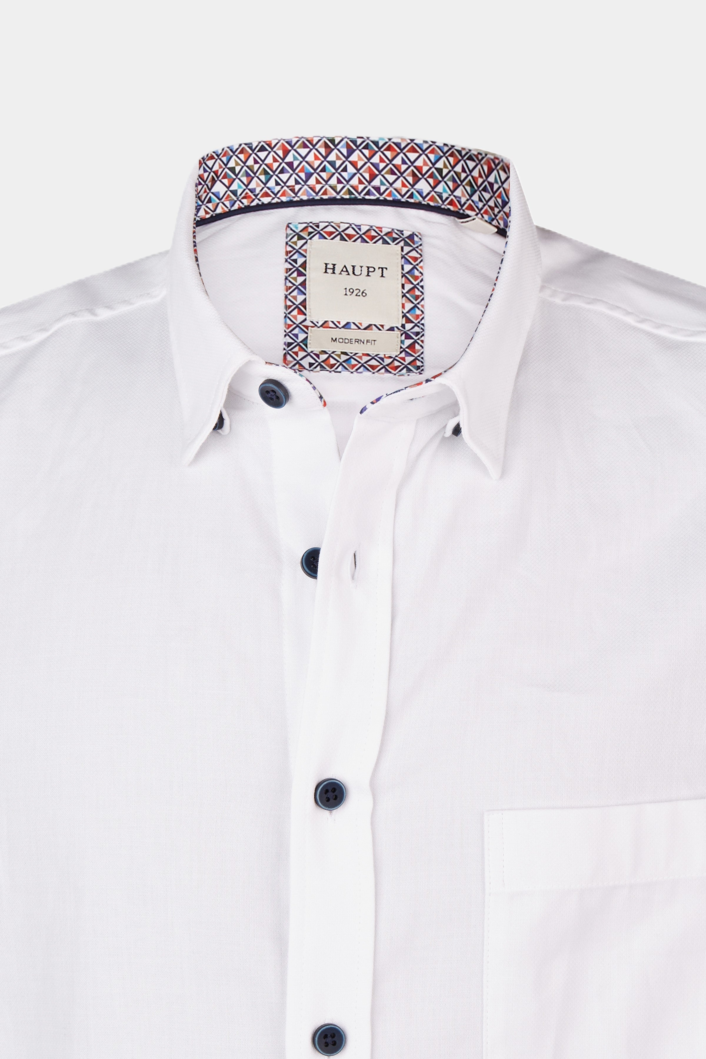 Chemise homme en coton BLANCHE