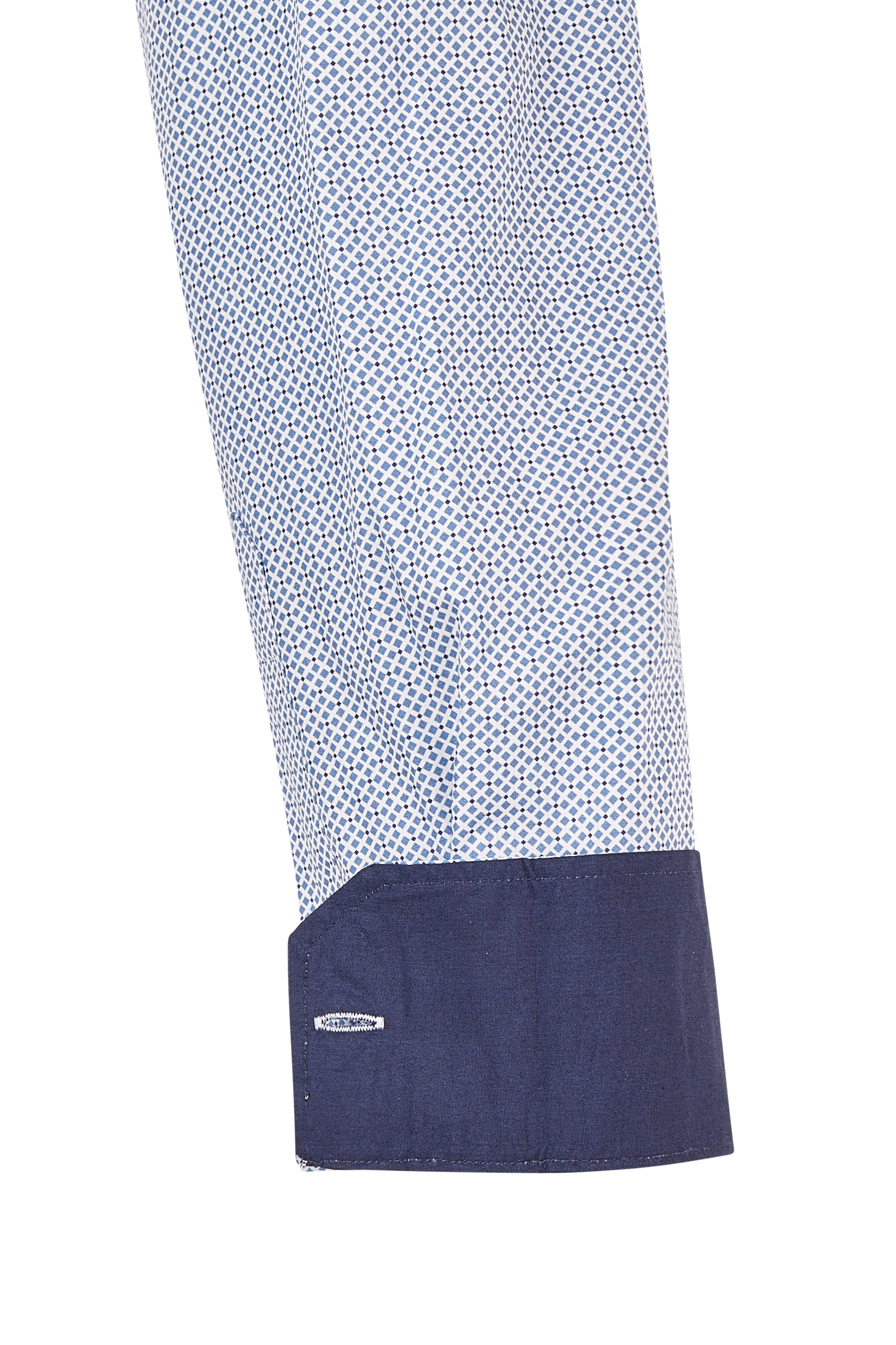 Chemise pour homme en coton BLEU CLAIR
