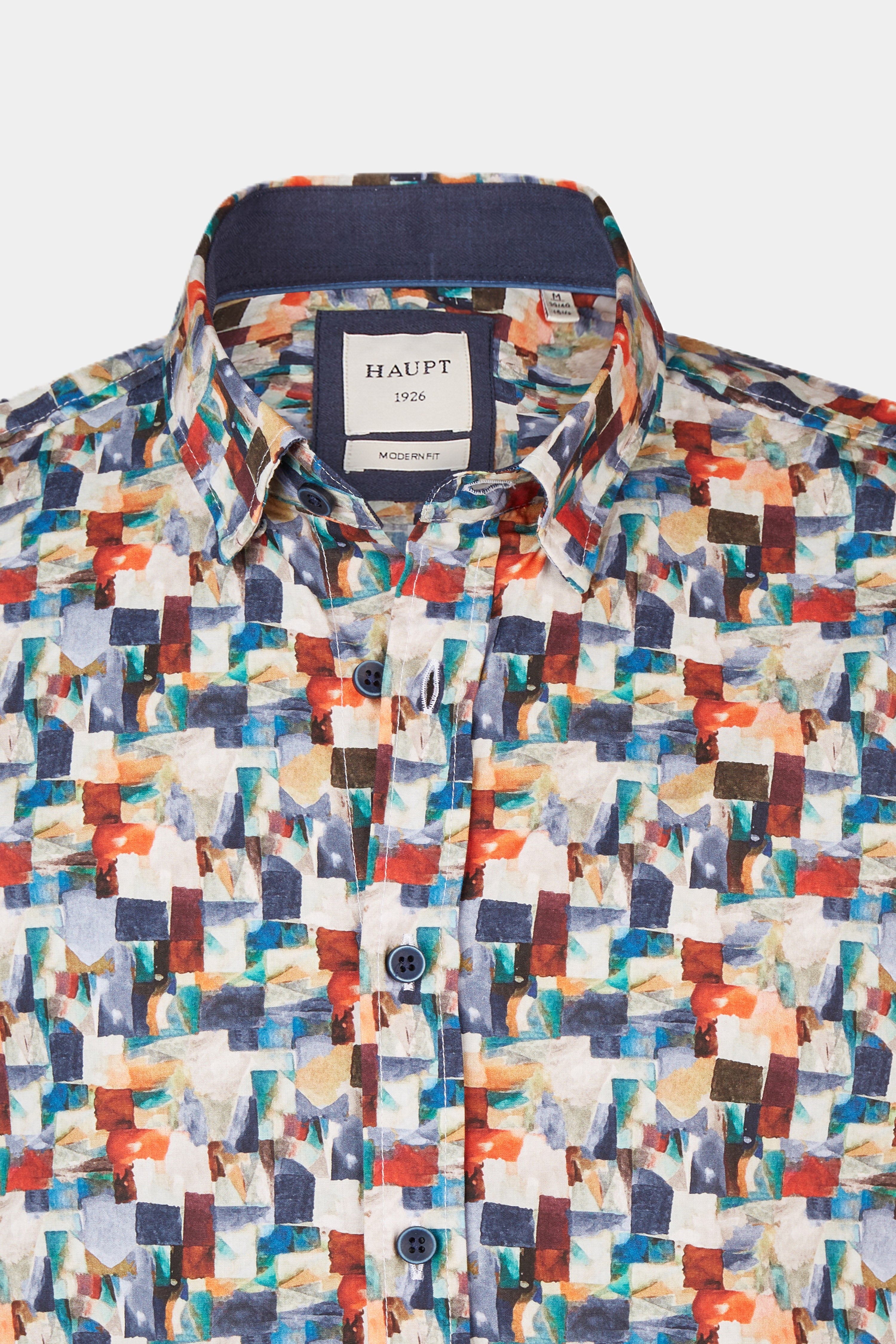 Baumwoll-Herrenhemd MULTICOLOUR