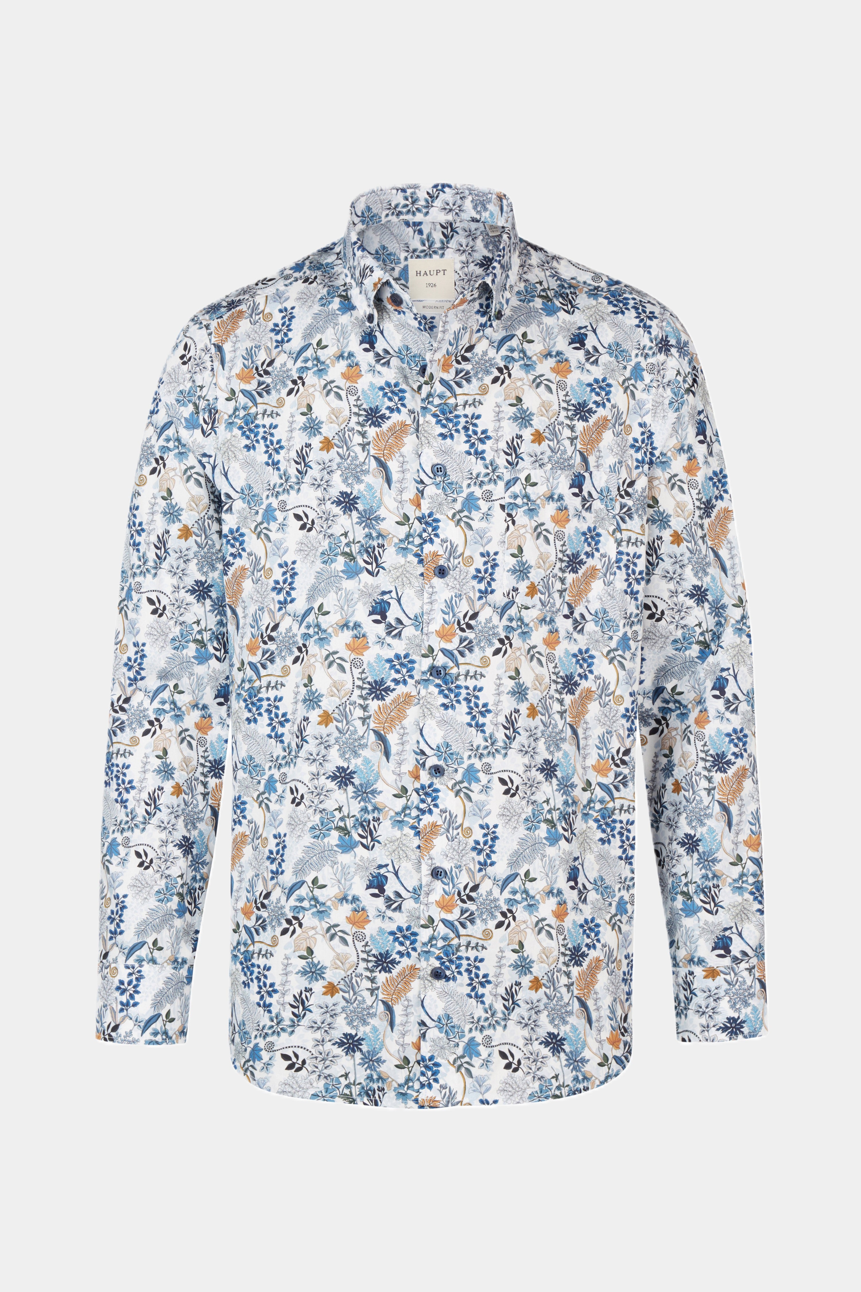 Baumwoll-Herrenhemd LIGHTBLUE