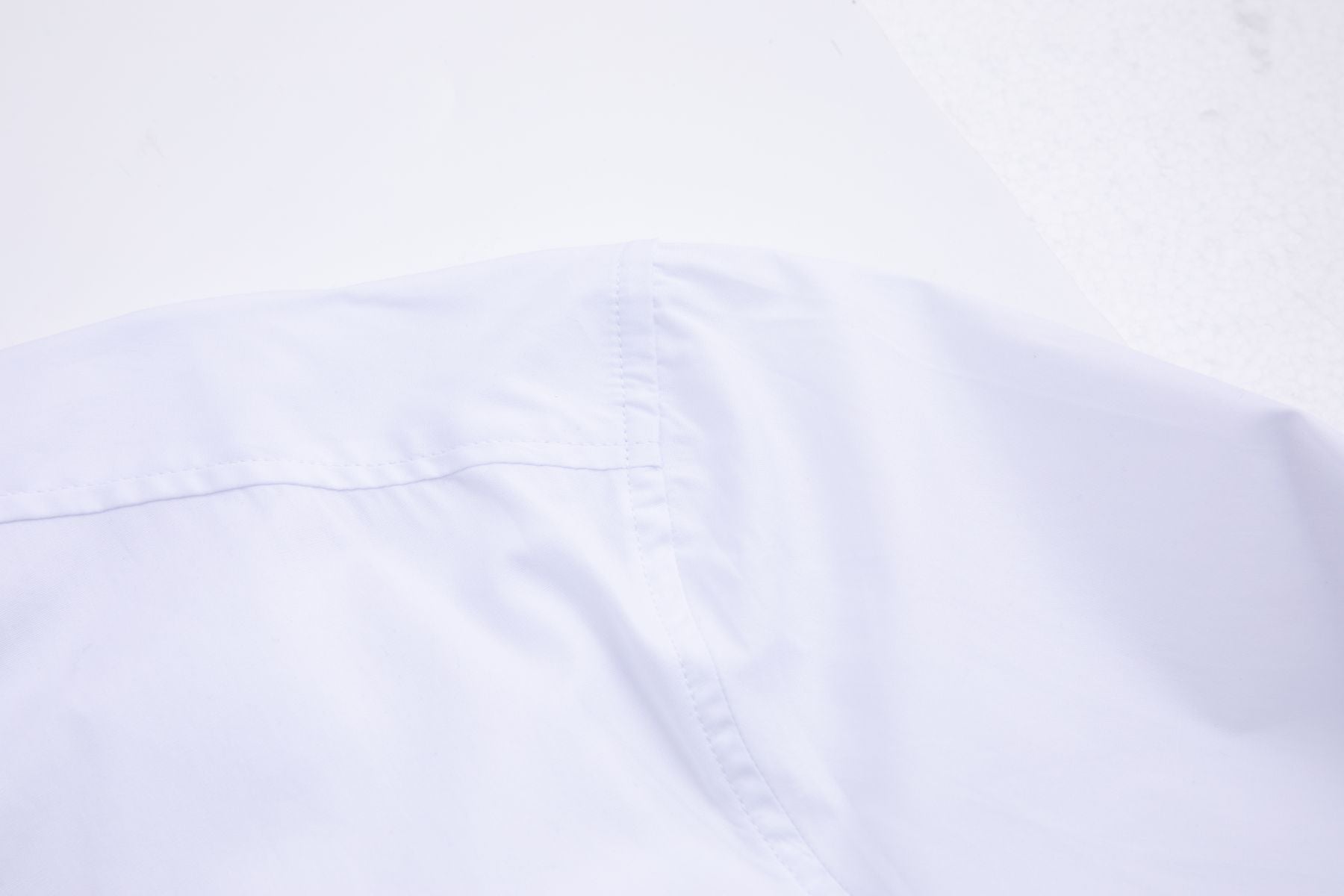 Baumwoll Herrenhemd WHITE