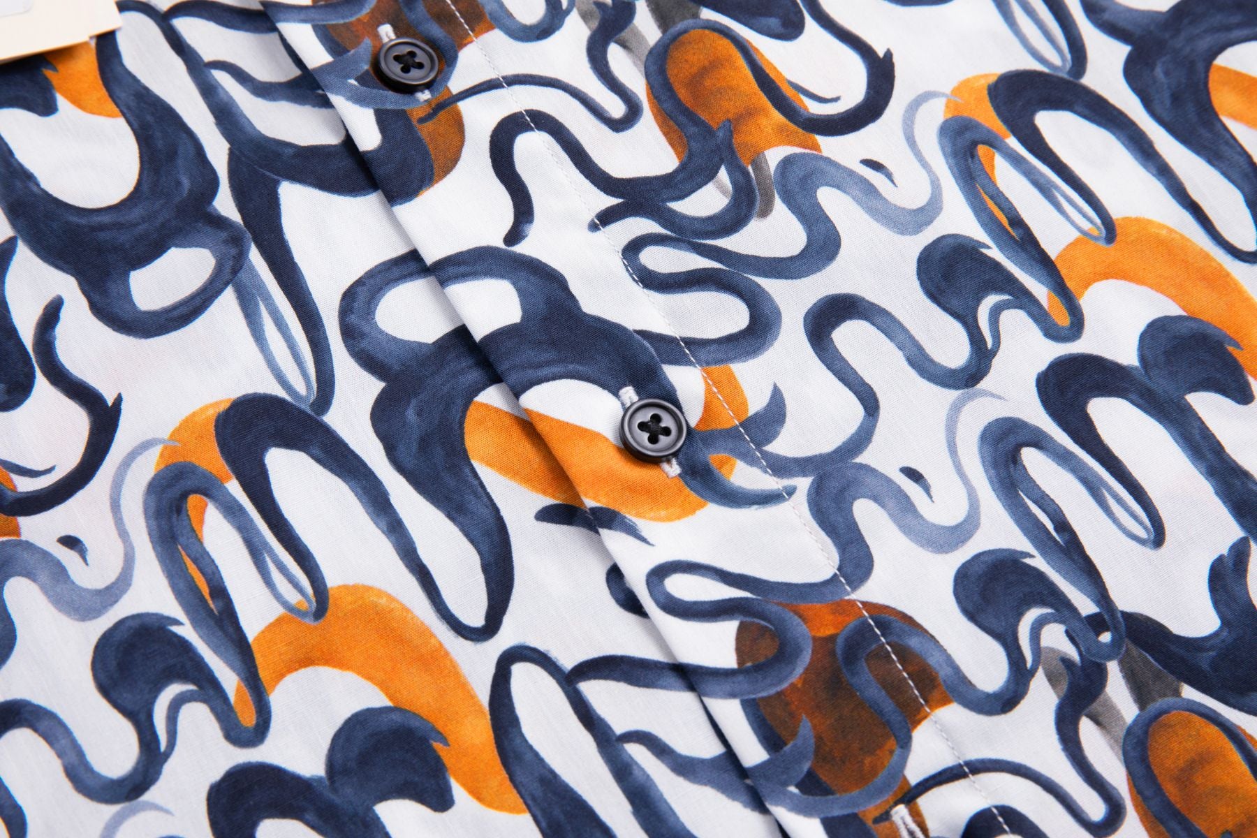 Chemise pour hommes en coton ECRU