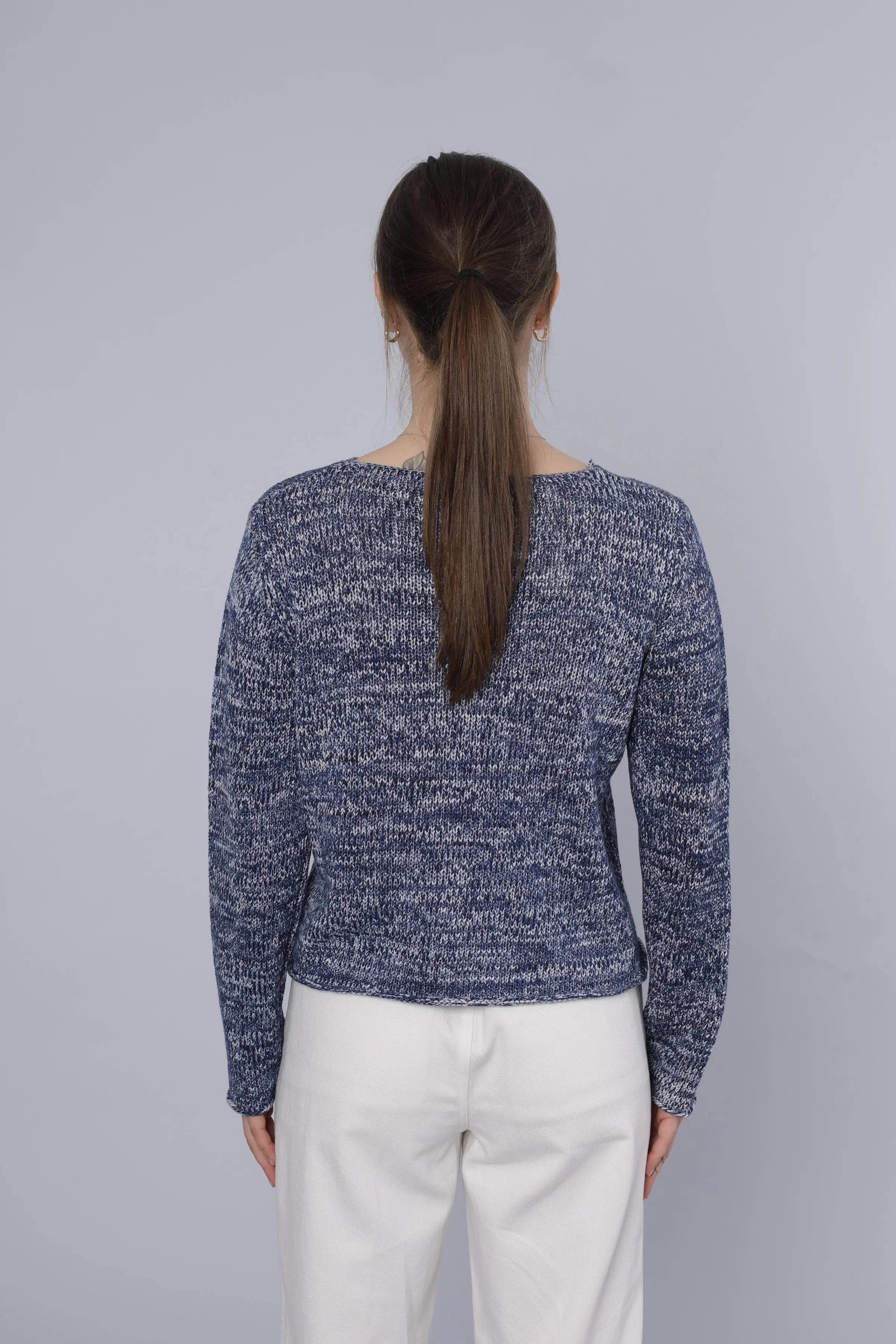 Baumwollpullover NAVY six-o-seven