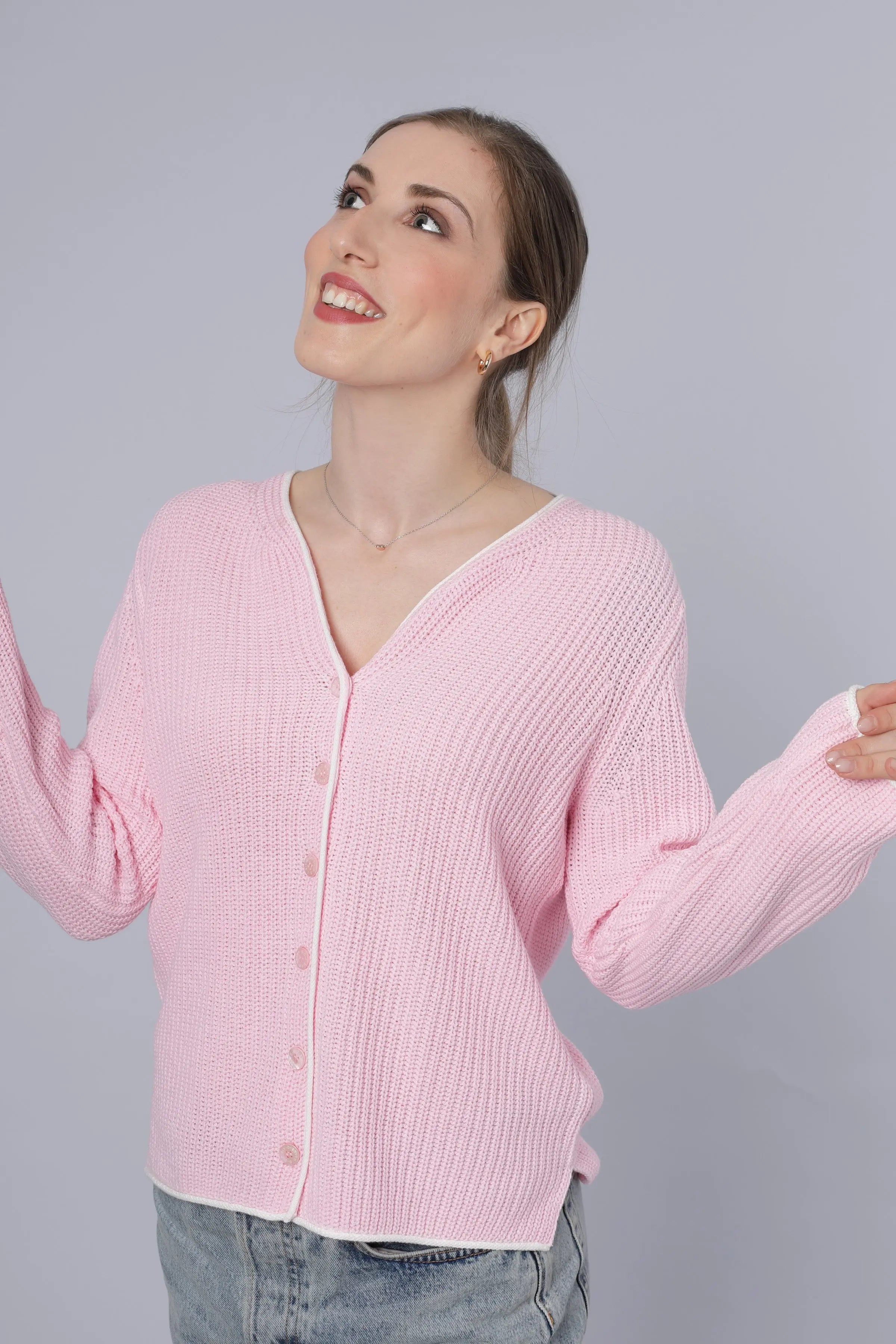 Strickjacke BUBBLE six-o-seven