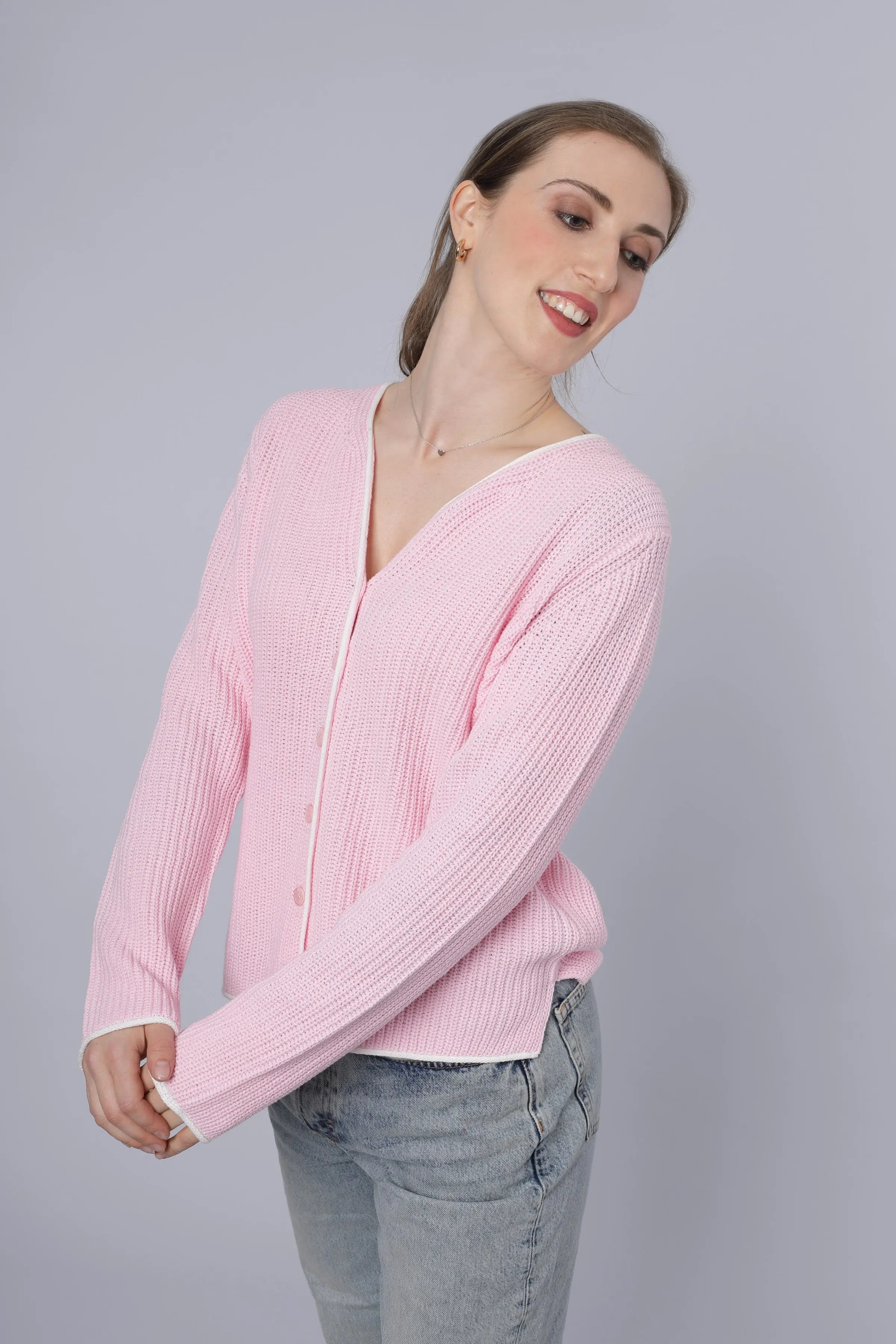 Strickjacke BUBBLE six-o-seven
