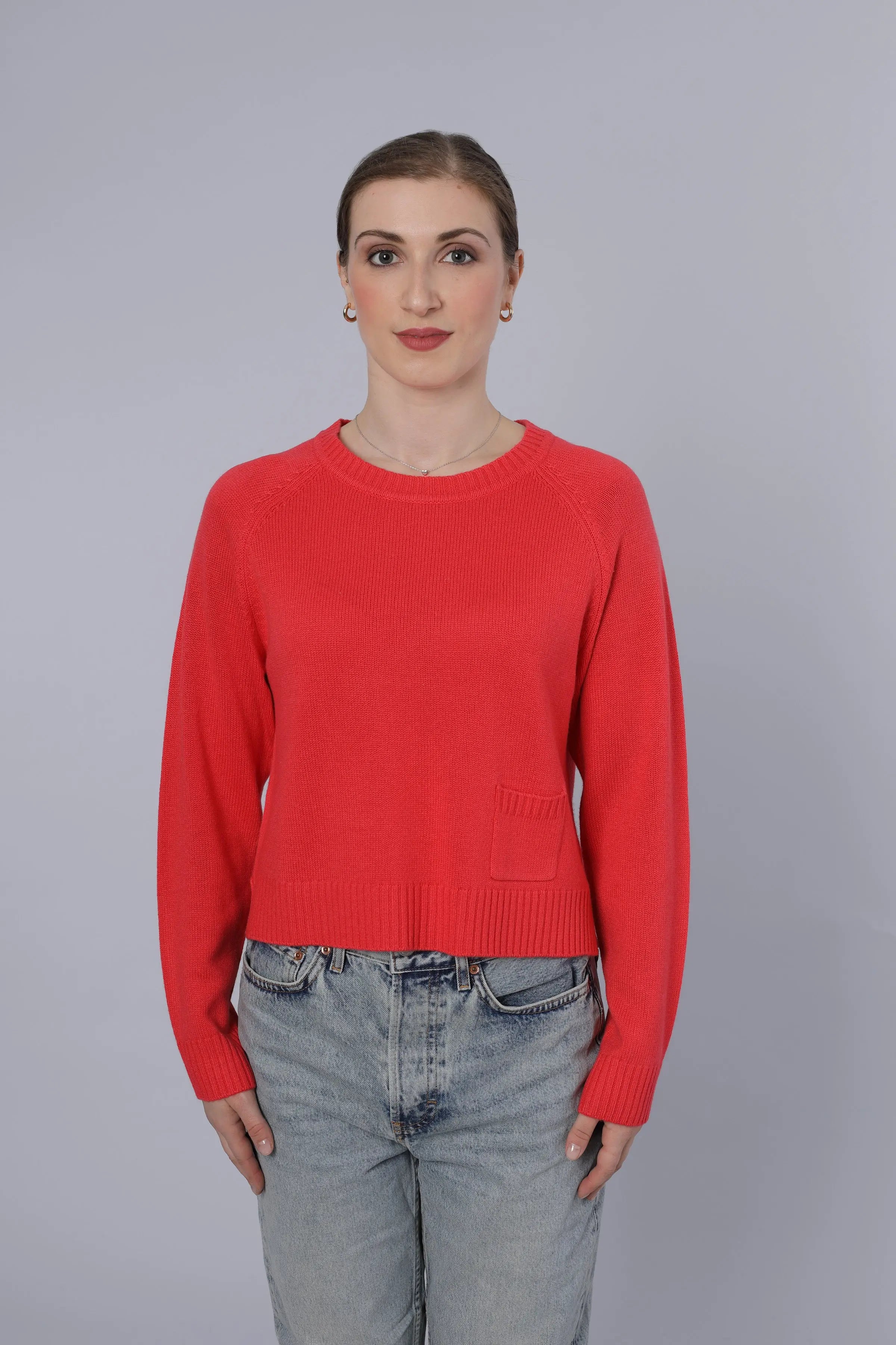 Kurzer Strickpullover CORAL six-o-seven