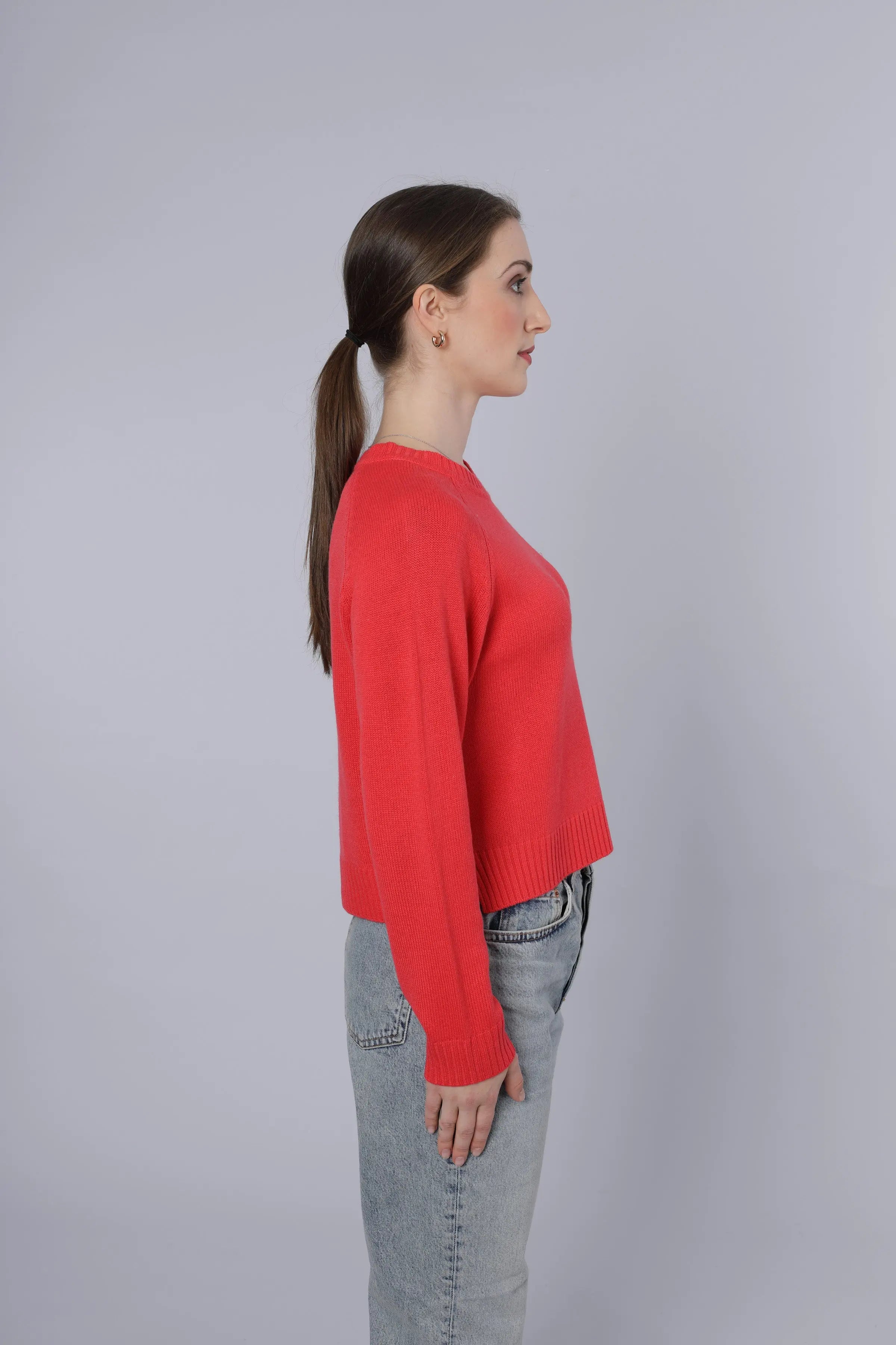 Kurzer Strickpullover CORAL six-o-seven