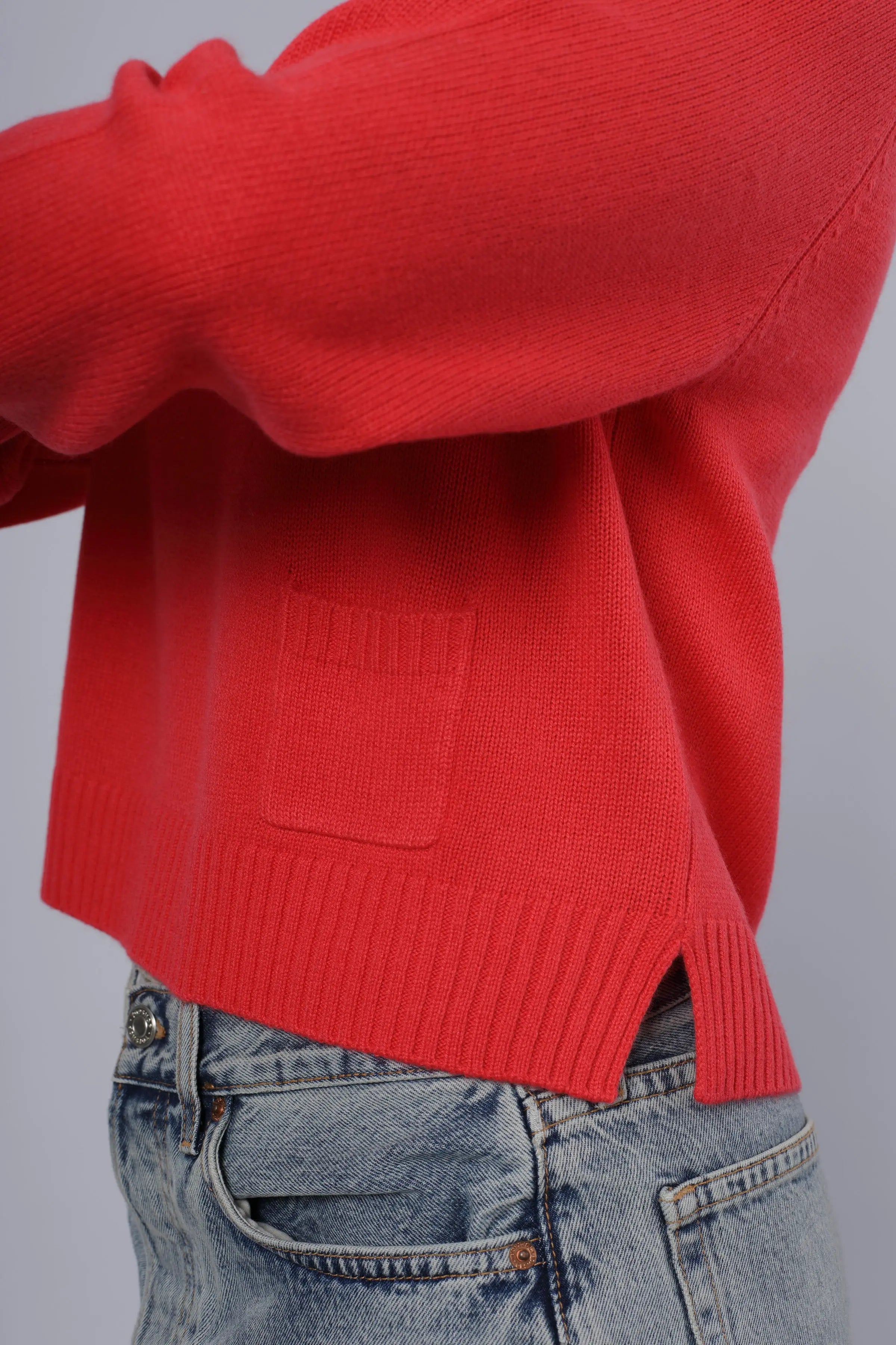 Kurzer Strickpullover CORAL six-o-seven