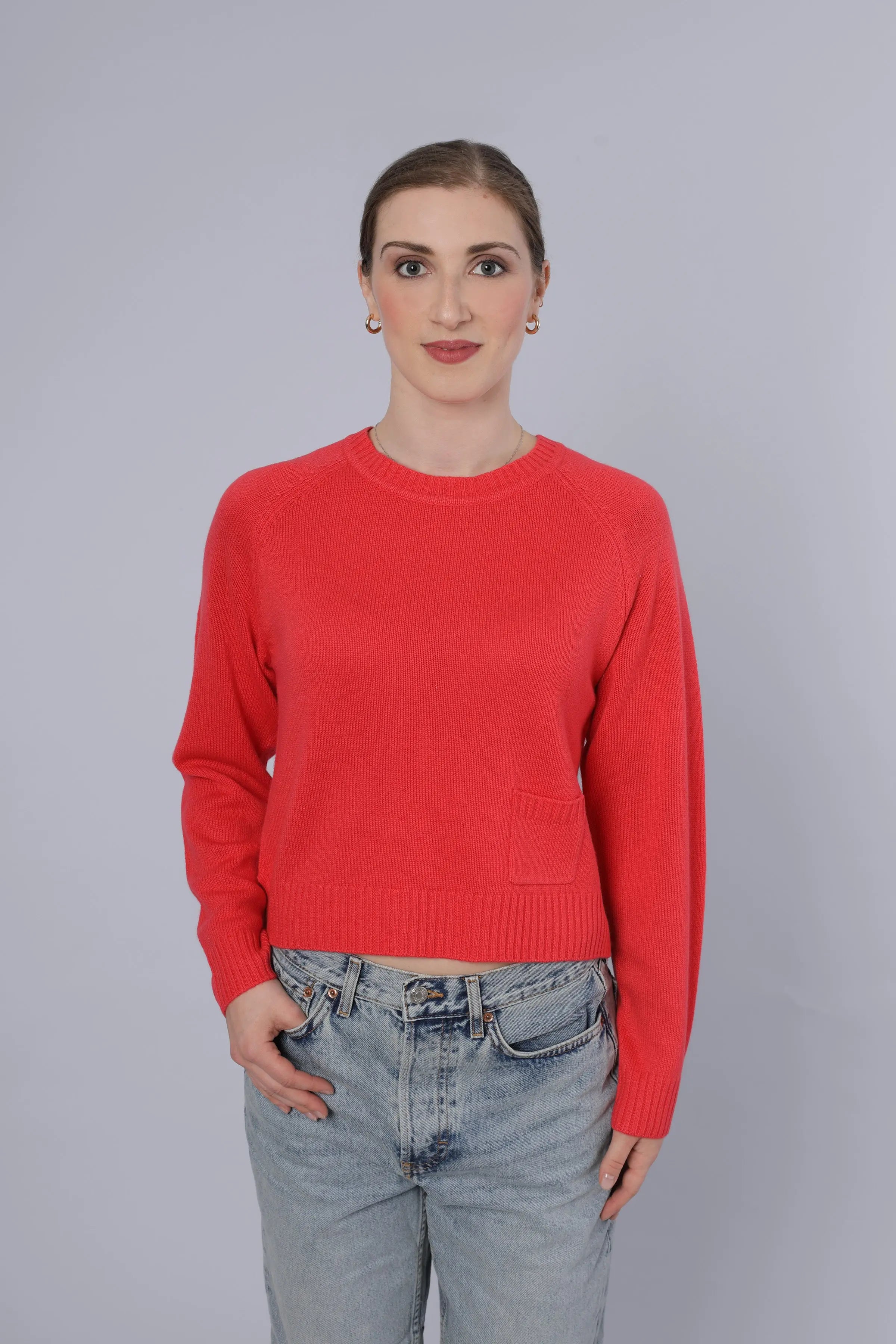 Kurzer Strickpullover CORAL six-o-seven