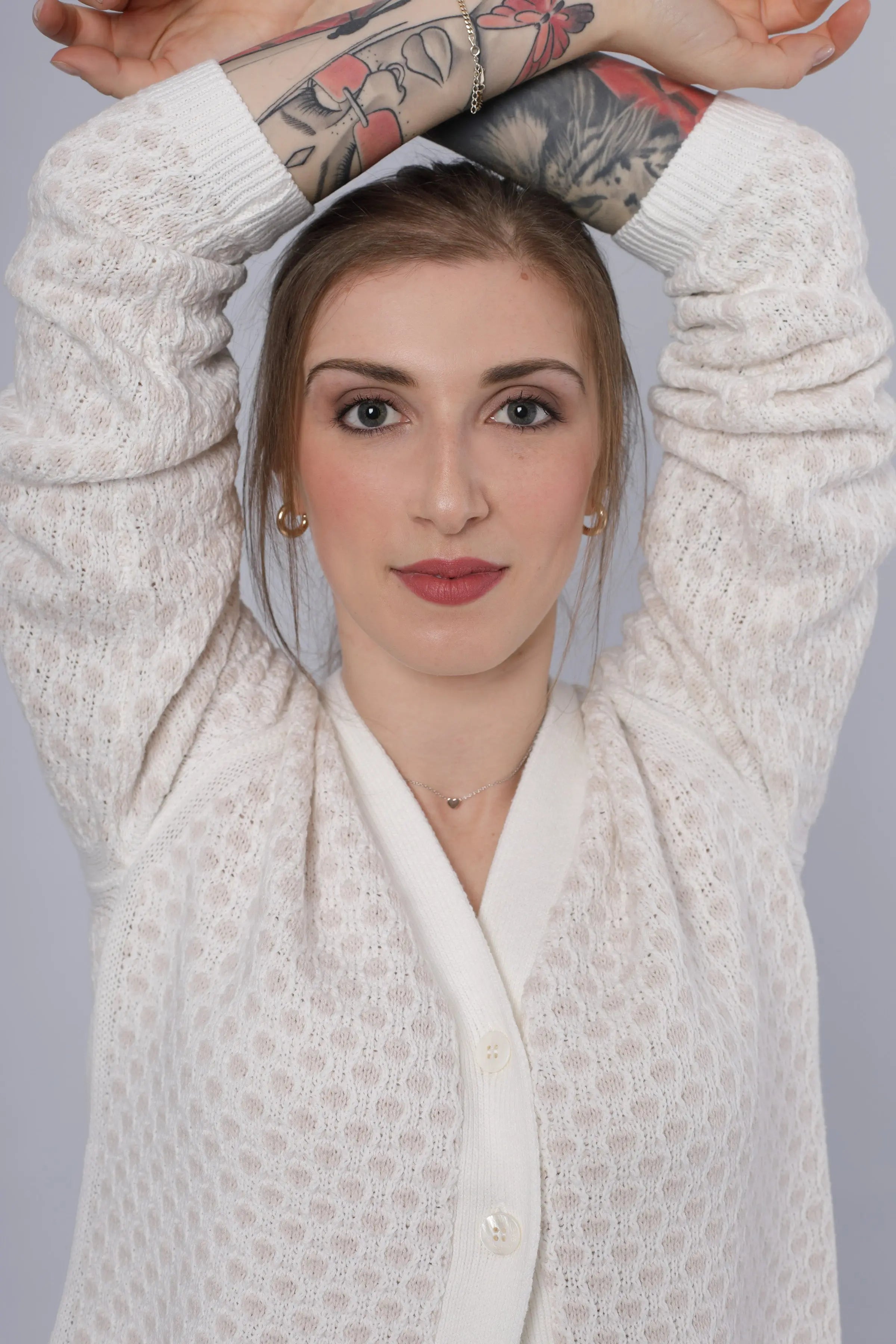Strickjacke SAND six-o-seven