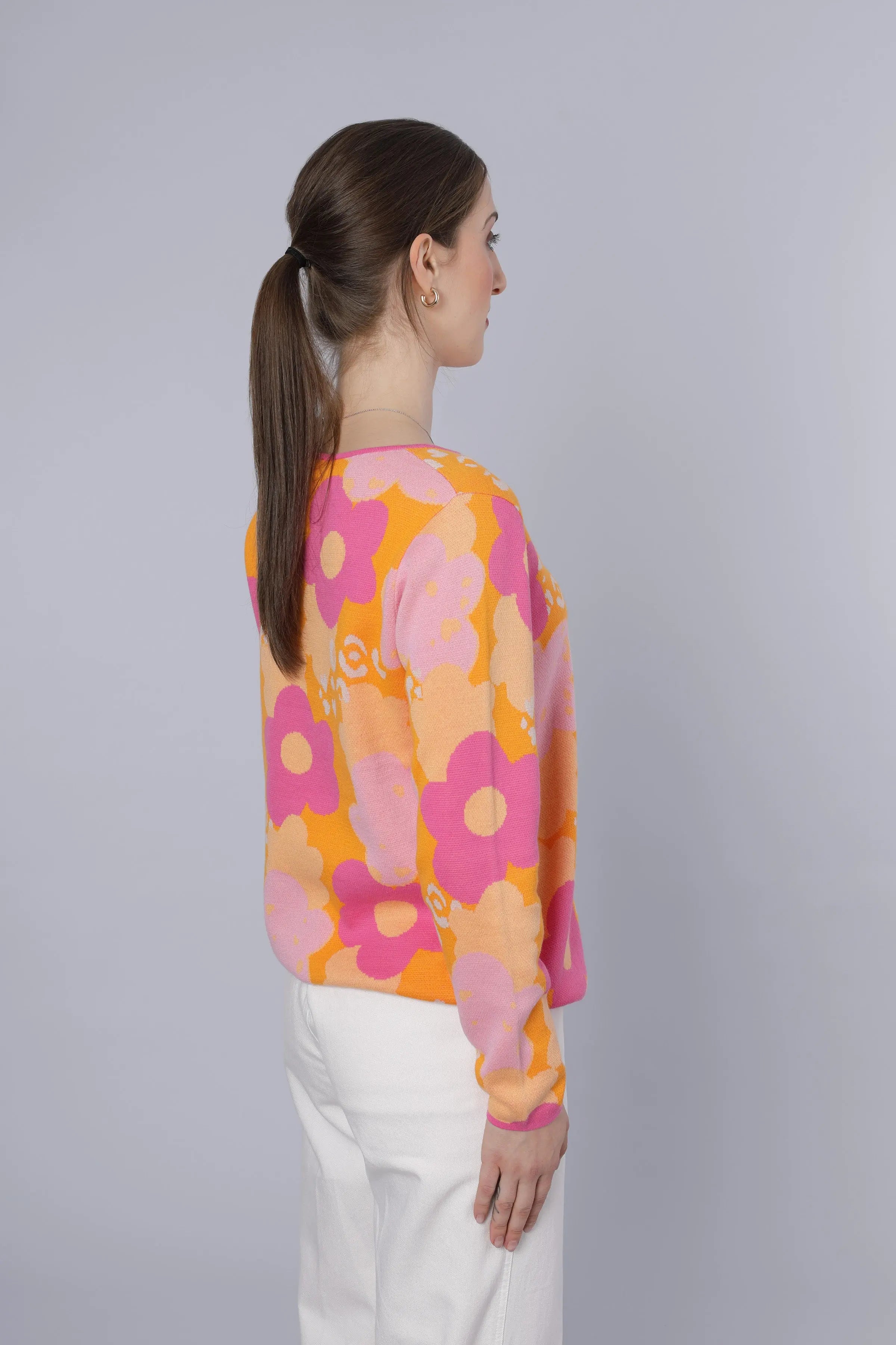 Baumwollpullover PINK six-o-seven