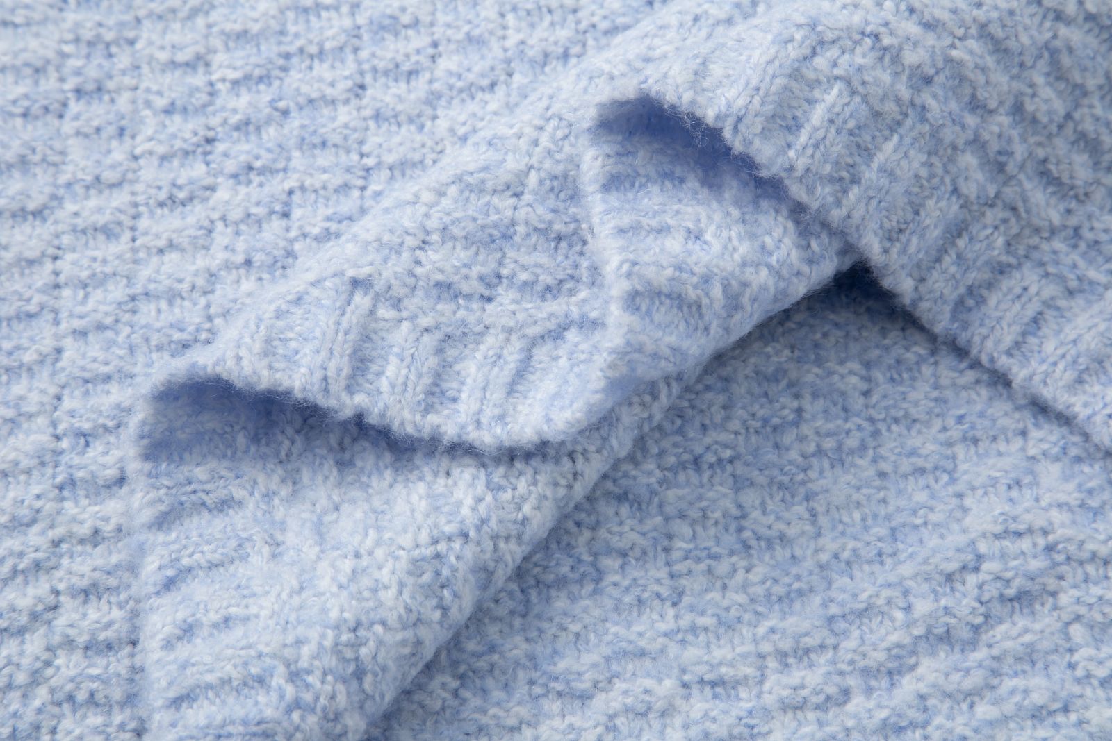 Wool sweater LIGHT BLUE