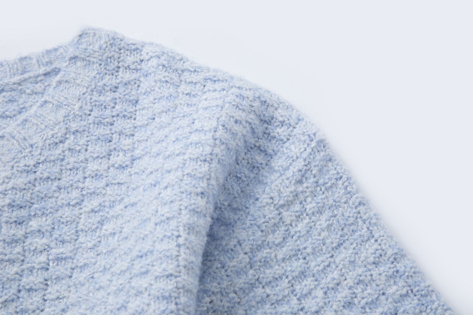 Wool sweater LIGHT BLUE