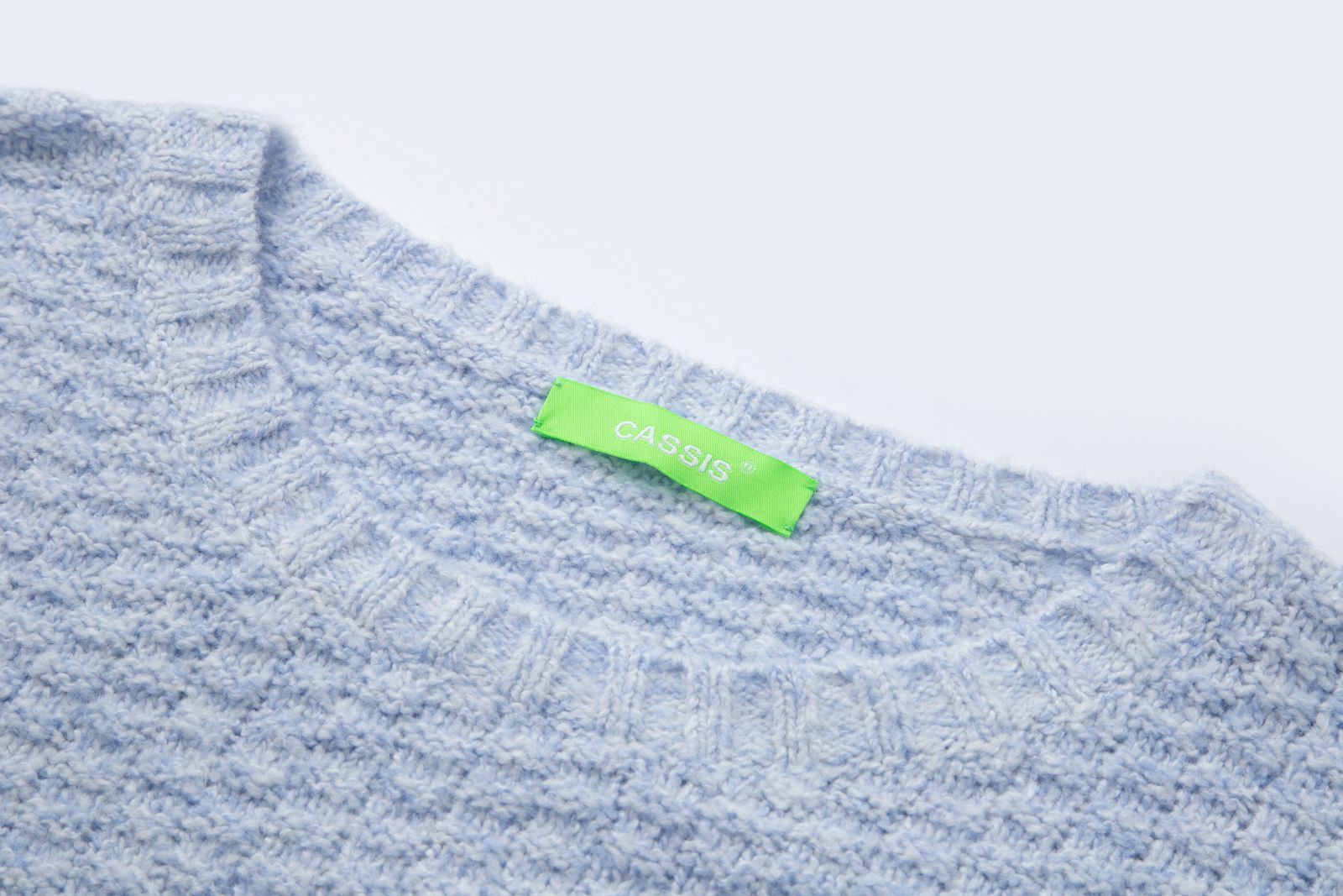 Wool sweater LIGHT BLUE