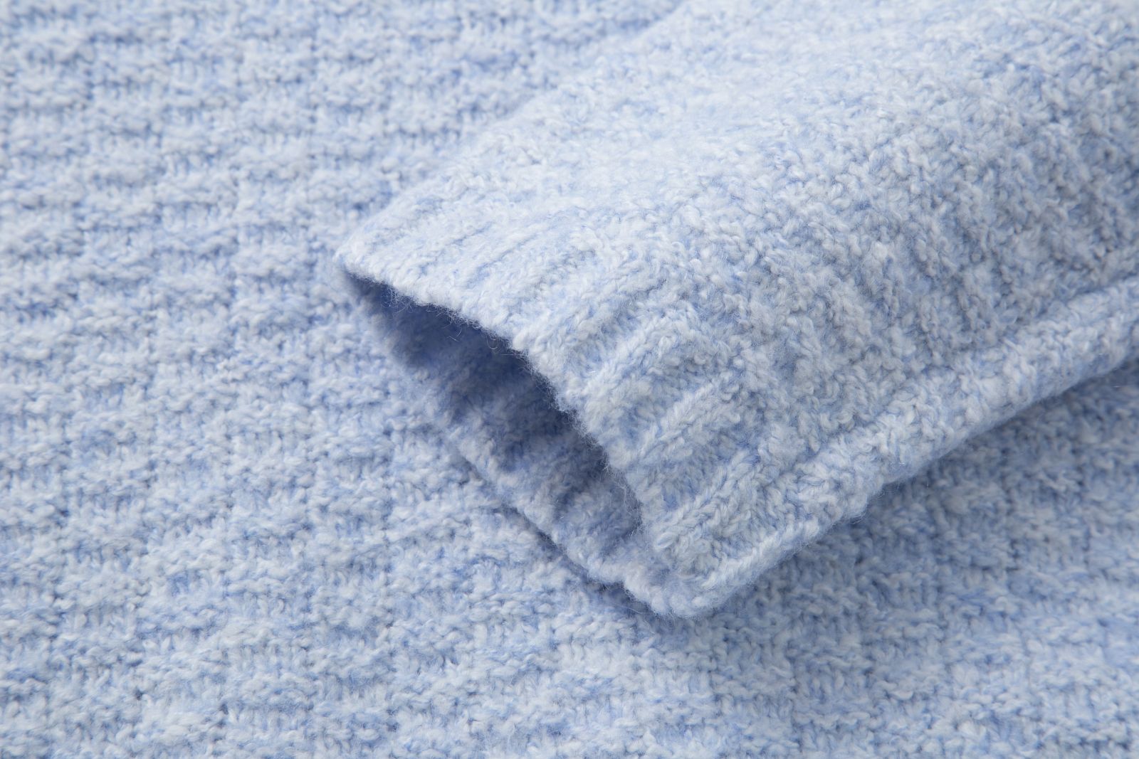 Wool sweater LIGHT BLUE