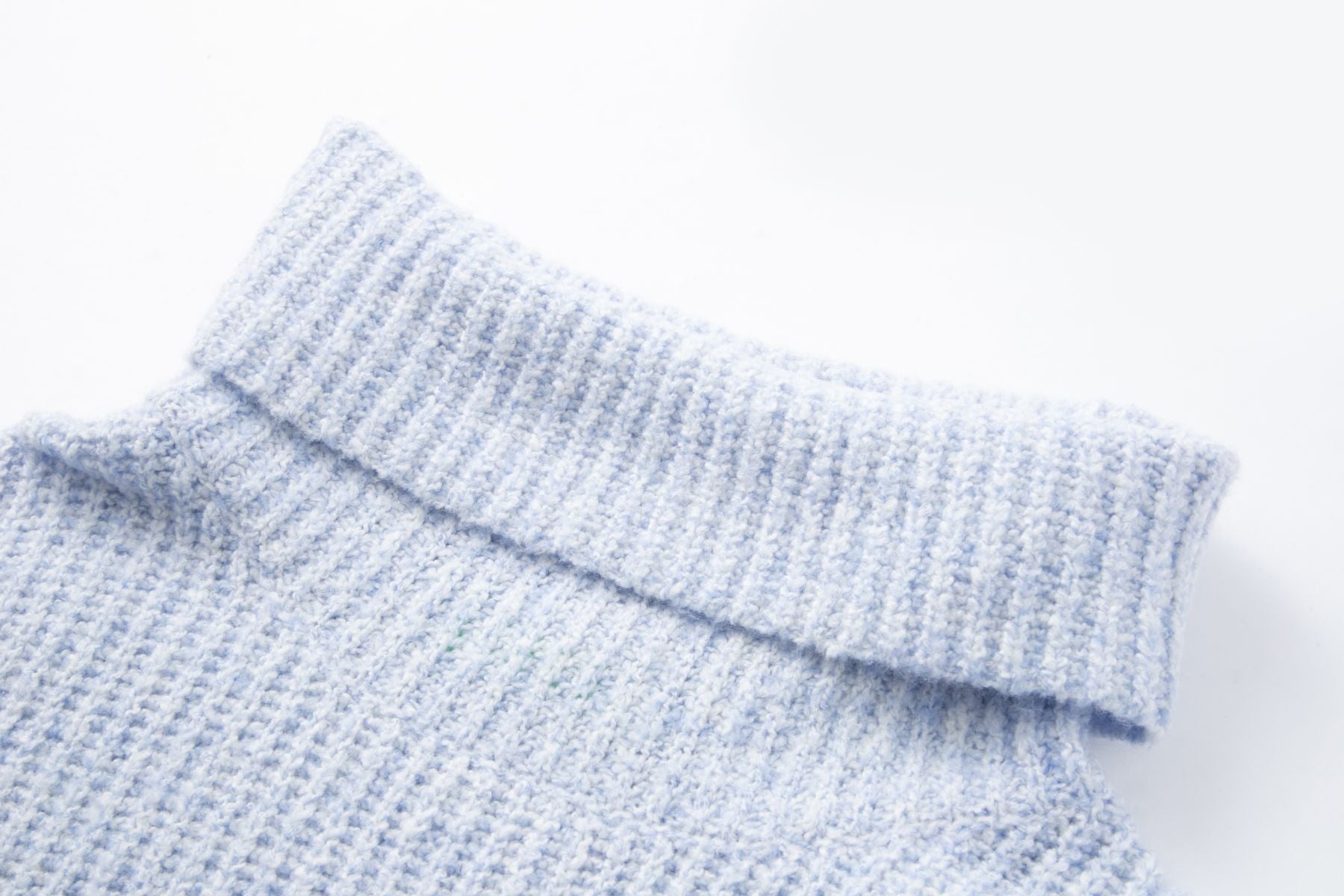 Rollkragenpullover LIGHT BLUE