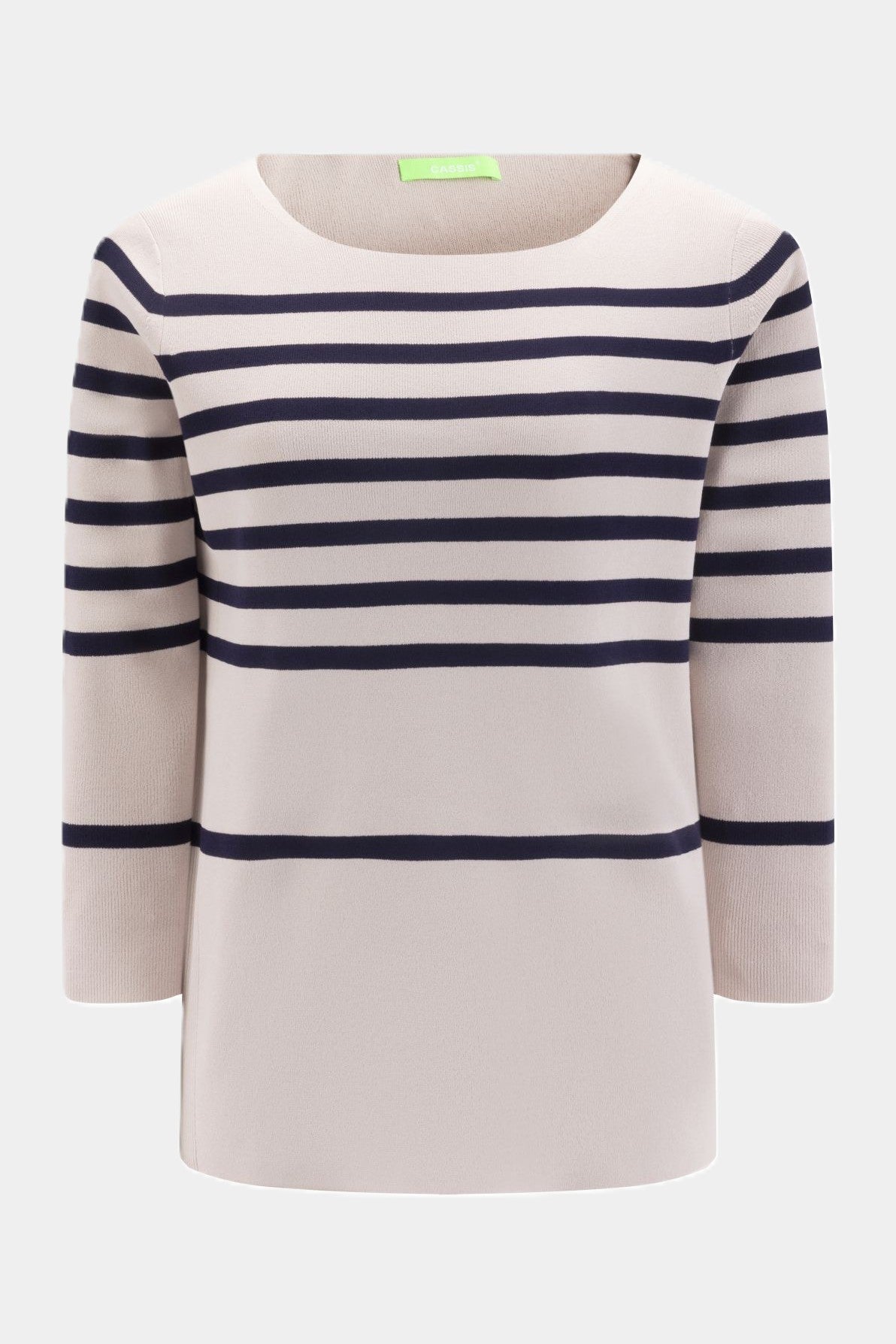 Jersey de punto Cassis con manga 3/4 CAMEL CLARO