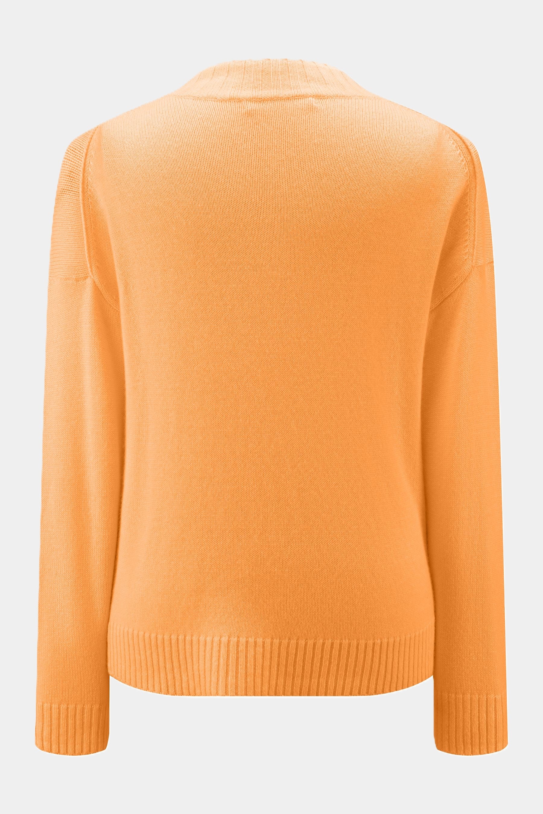 Six-o-seven Strickpullover mit Stehkragen in SHRIMP