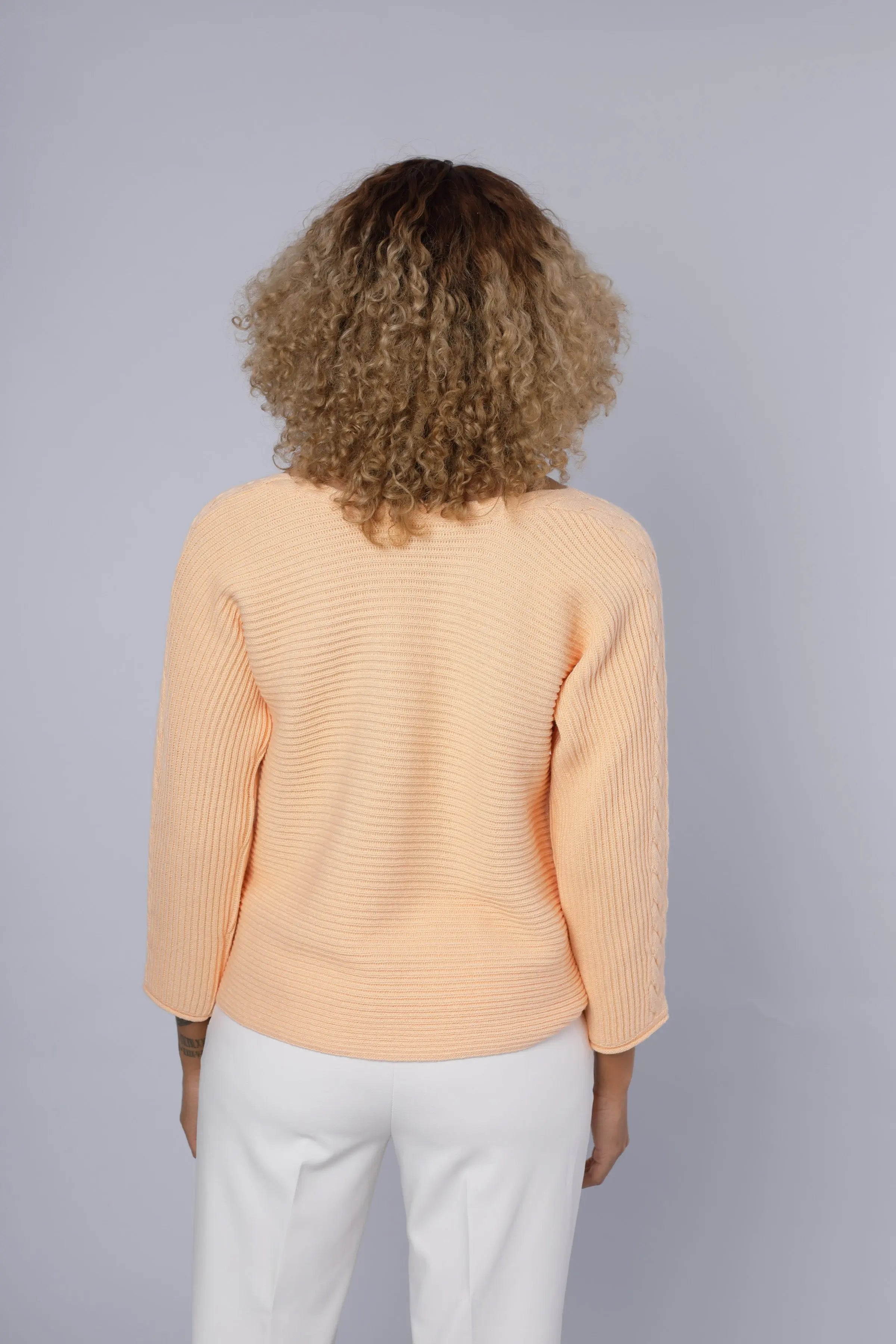 Strickpullover peach sorbet Cassis