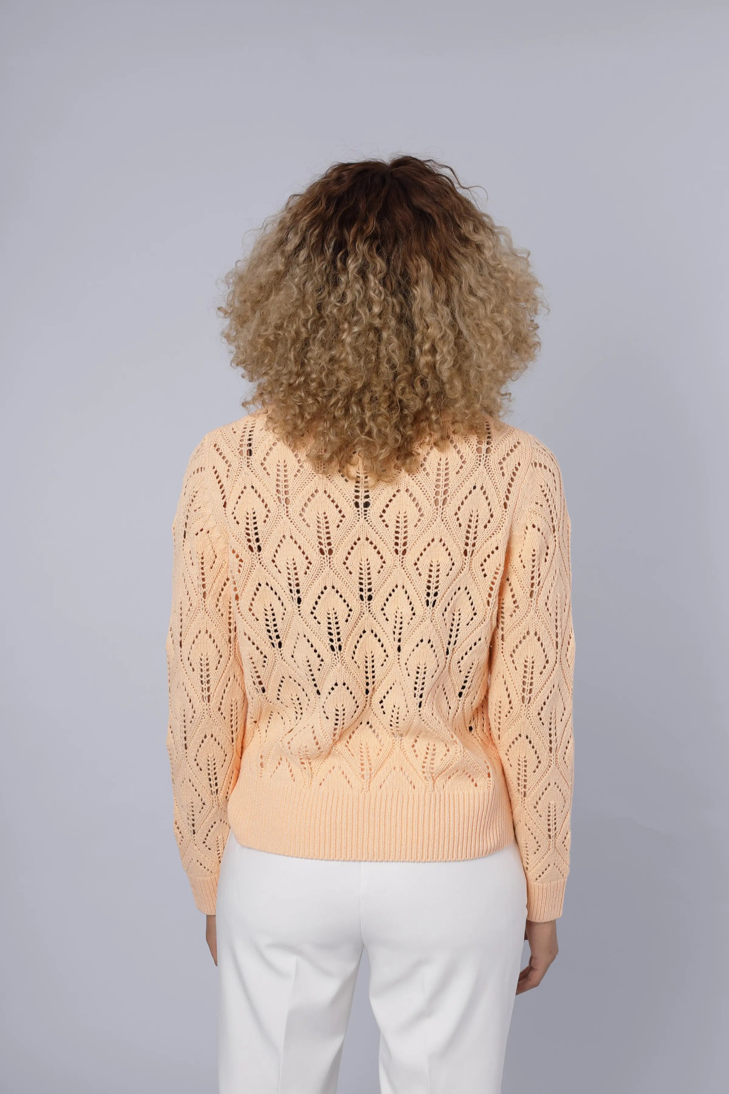 Strickpullover peach sorbet Cassis