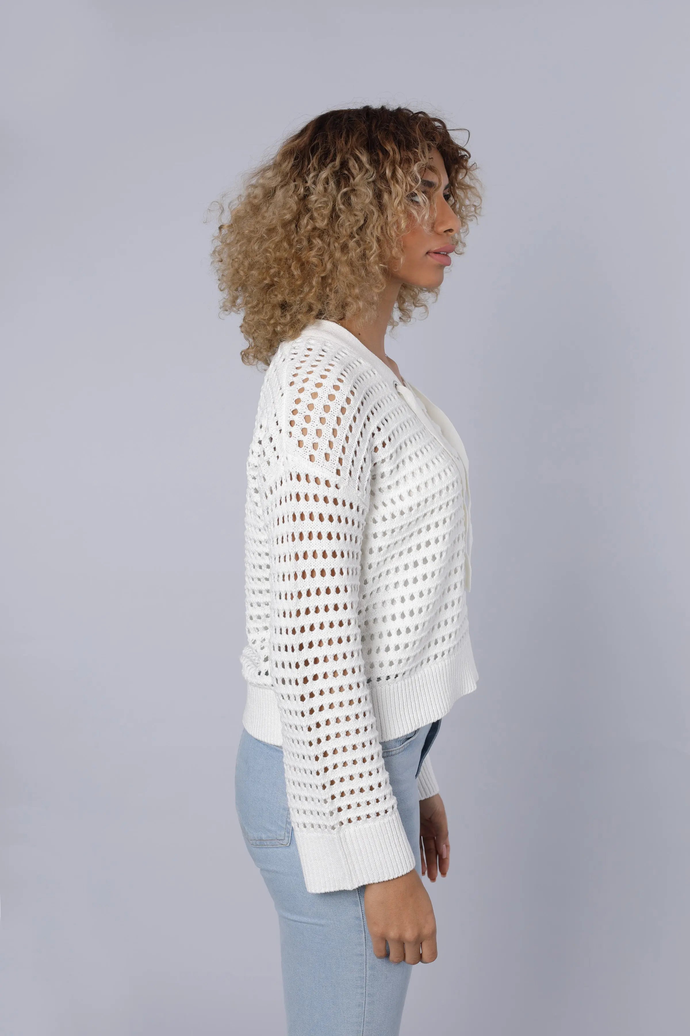 Strickpullover WHITE Zaubermond