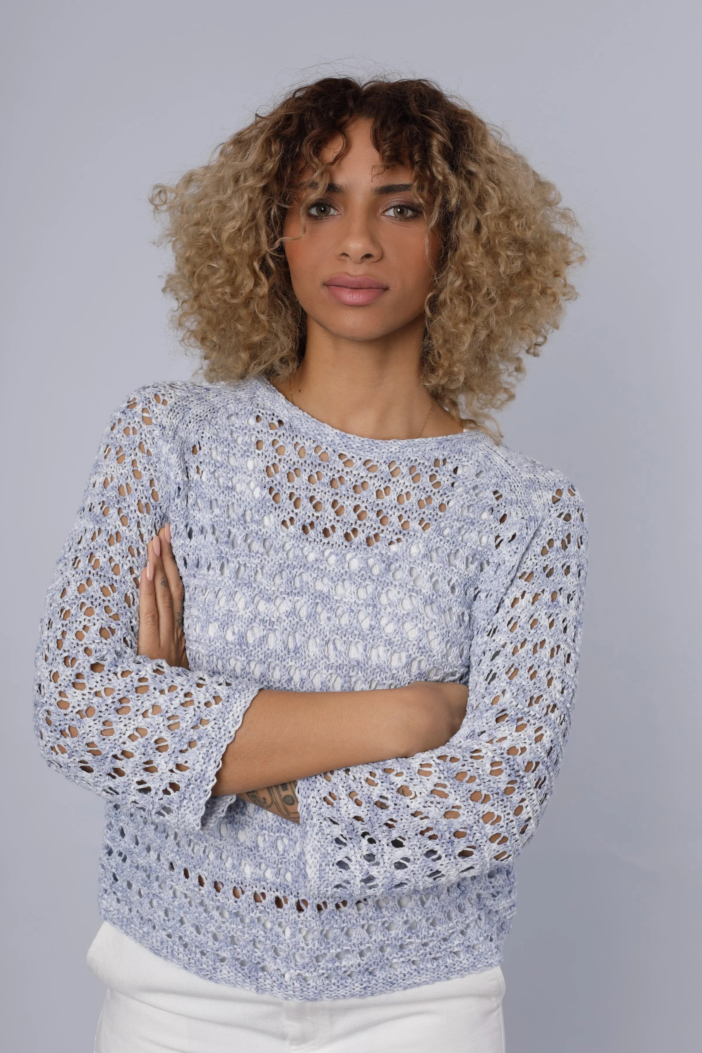 Strickpullover BLUE SKY Zaubermond