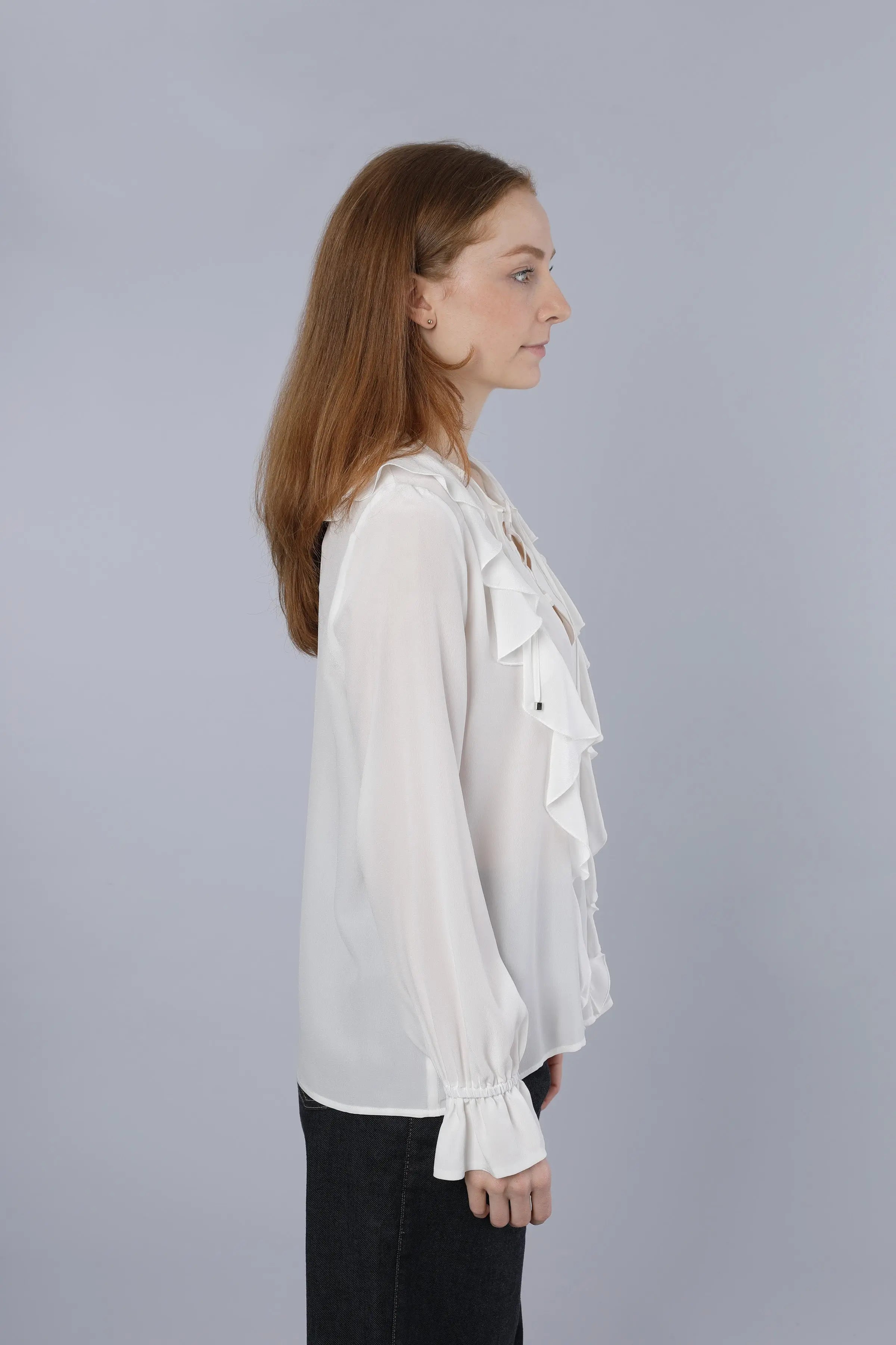 Seidenbluse OFFWHITE Nadine H