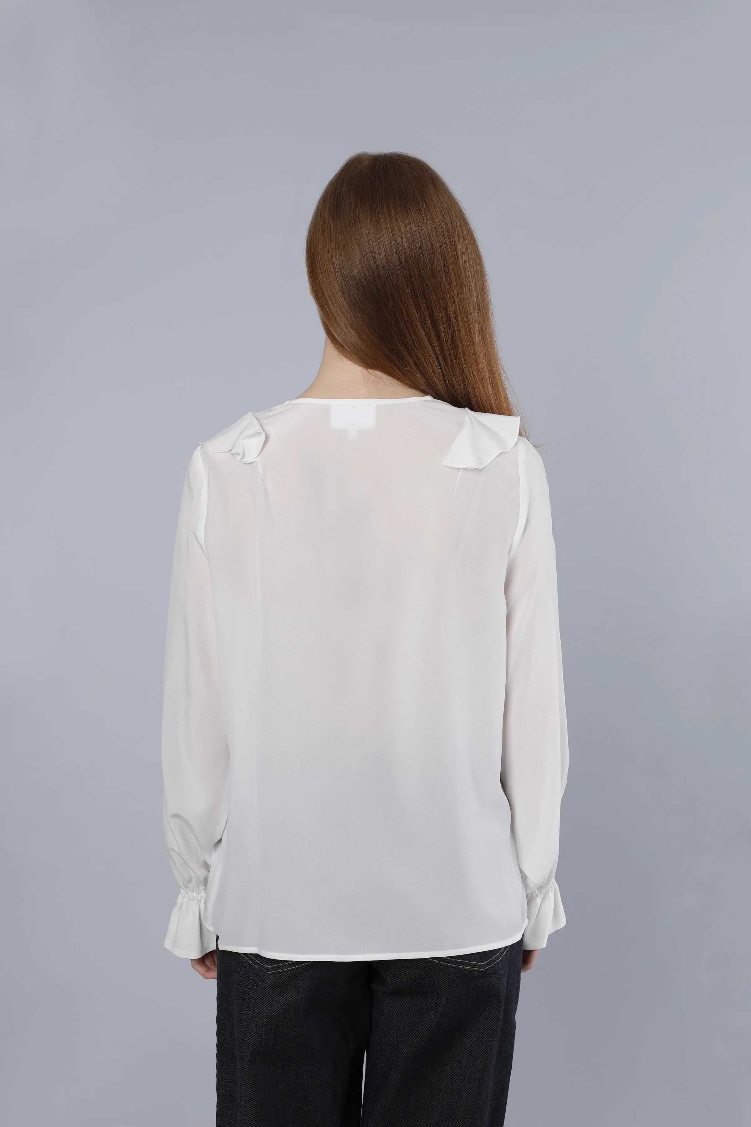 Seidenbluse OFFWHITE Nadine H