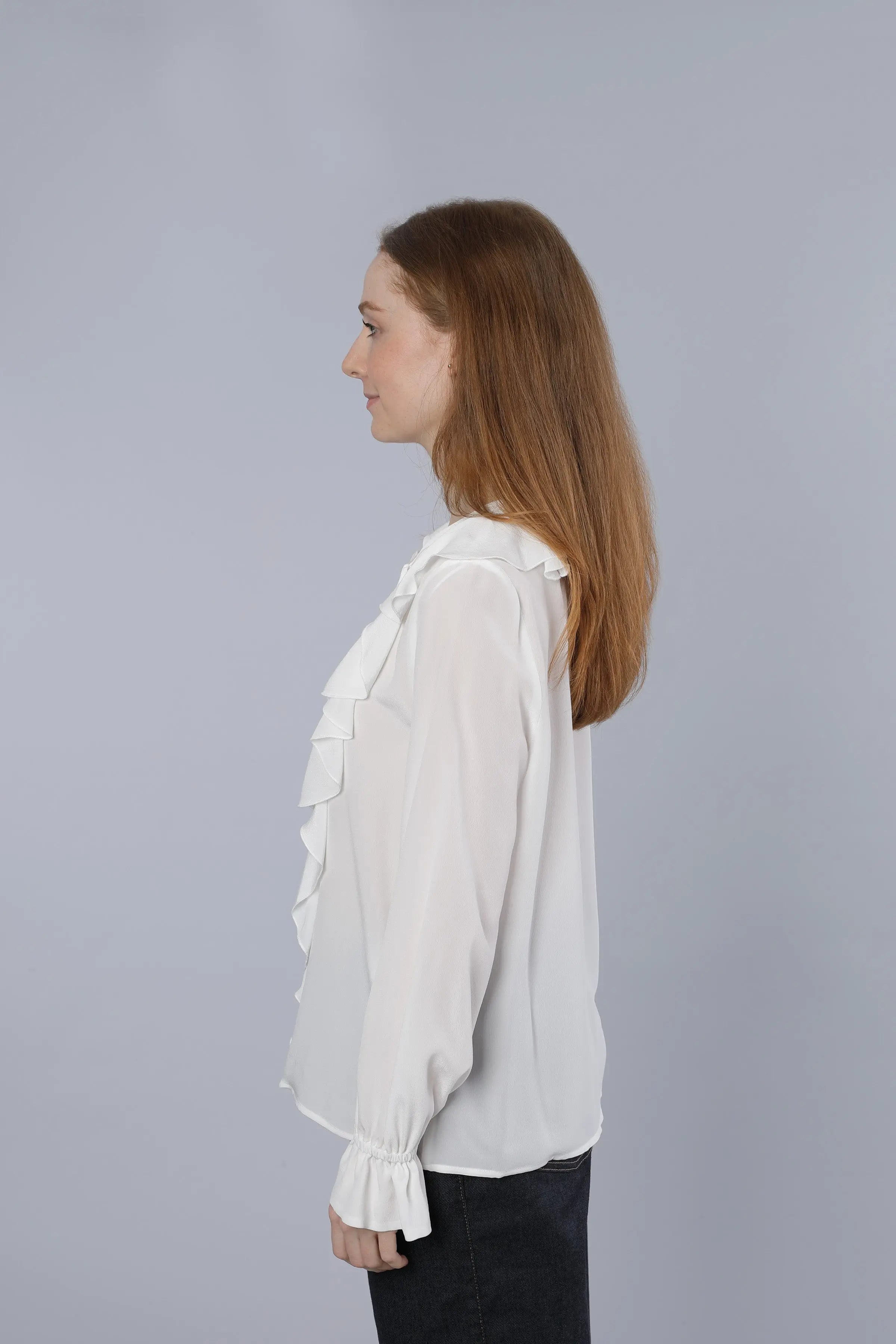 Seidenbluse OFFWHITE Nadine H