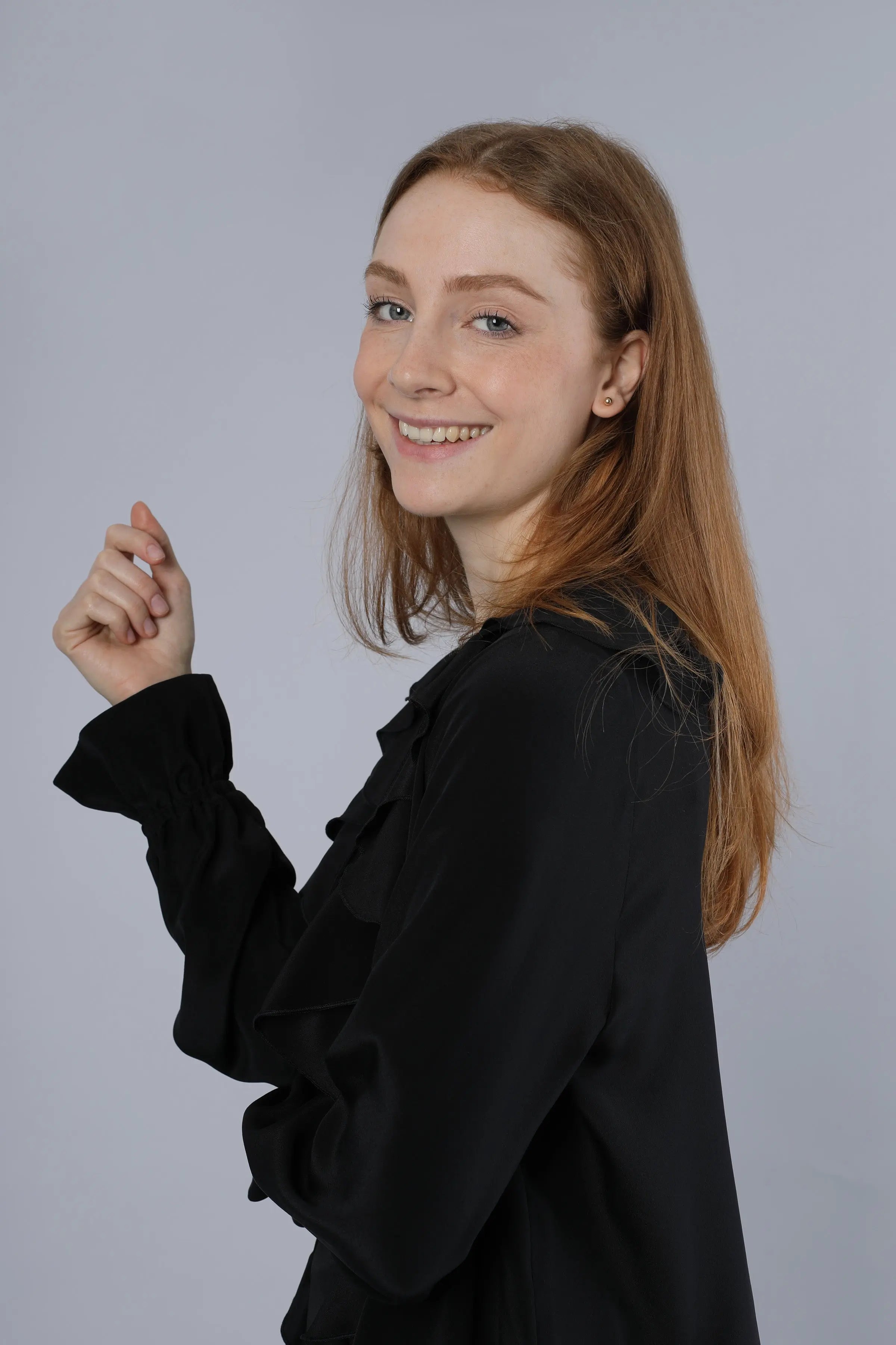 Seidenbluse BLACK Nadine H