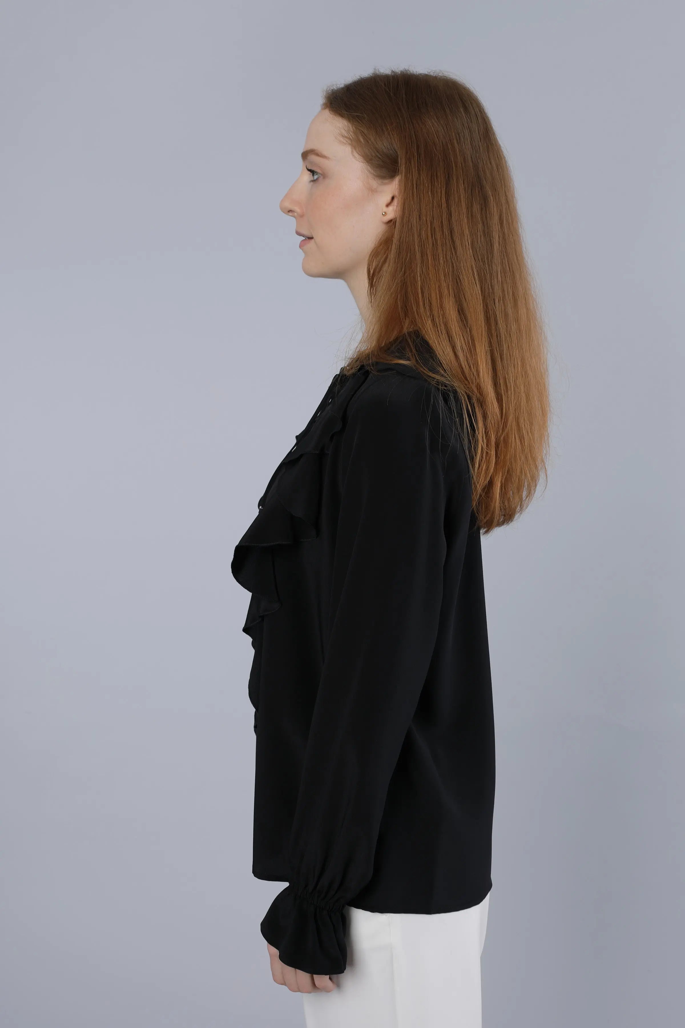 Seidenbluse BLACK Nadine H