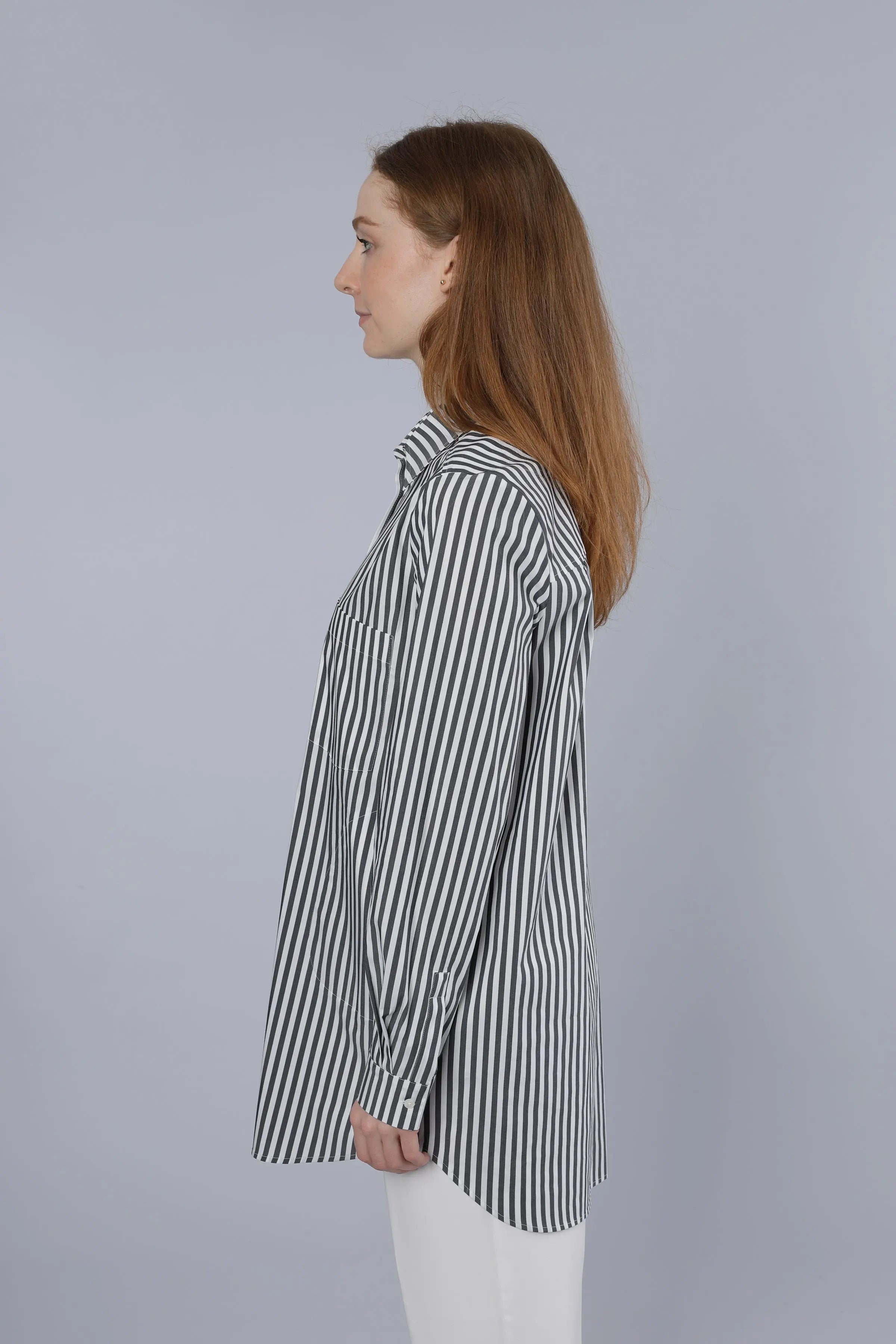 Lange Bluse BLACK Nadine H