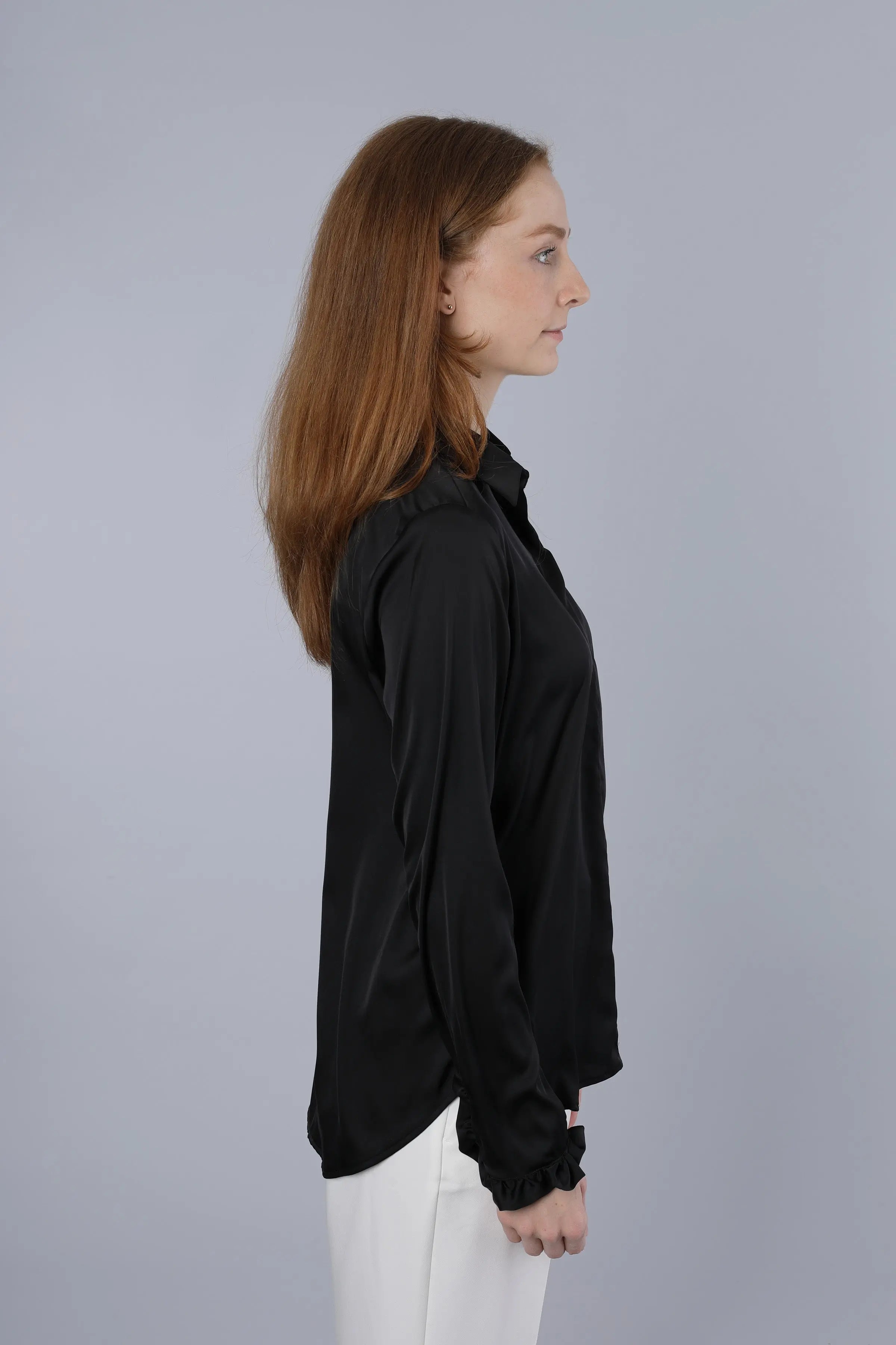 Leichte Bluse BLACK Nadine H