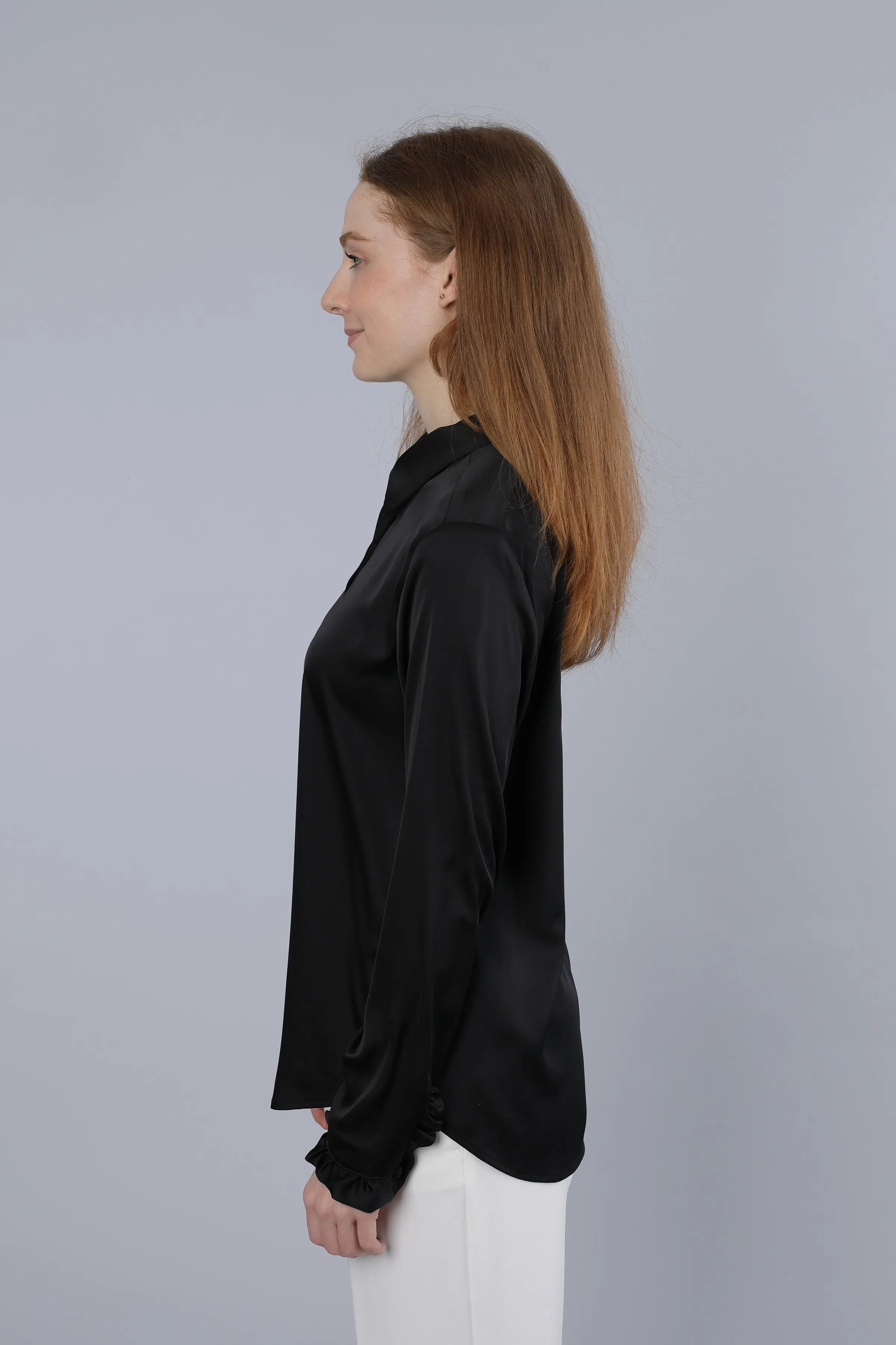 Leichte Bluse BLACK Nadine H