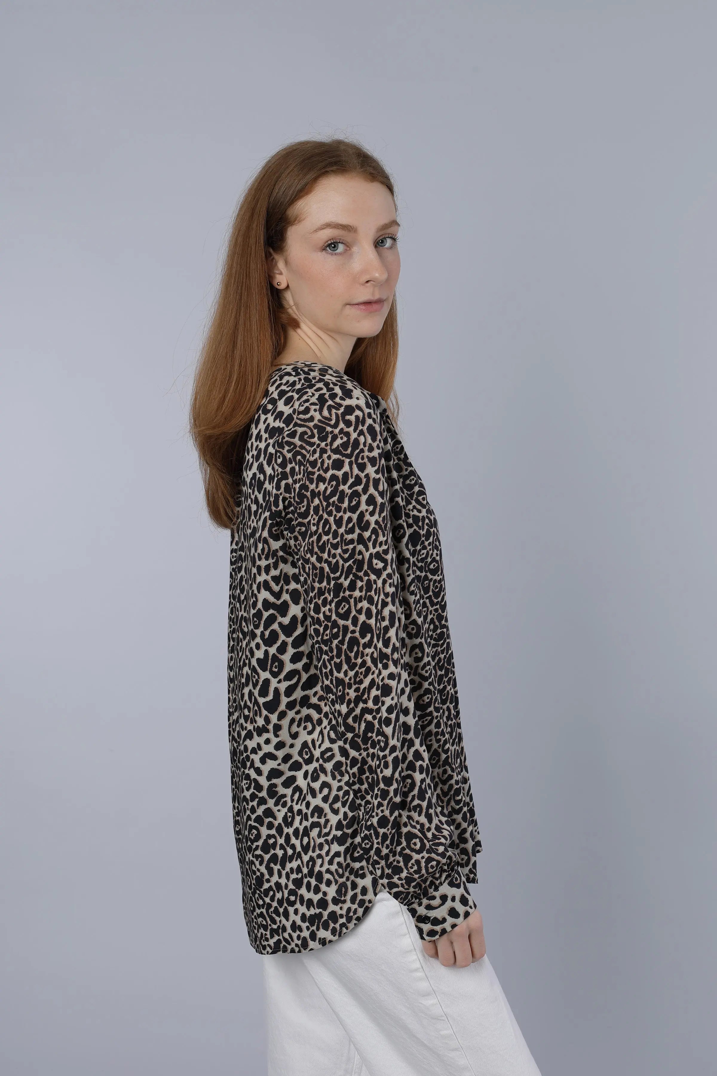 Printbluse TAUPE Nadine H