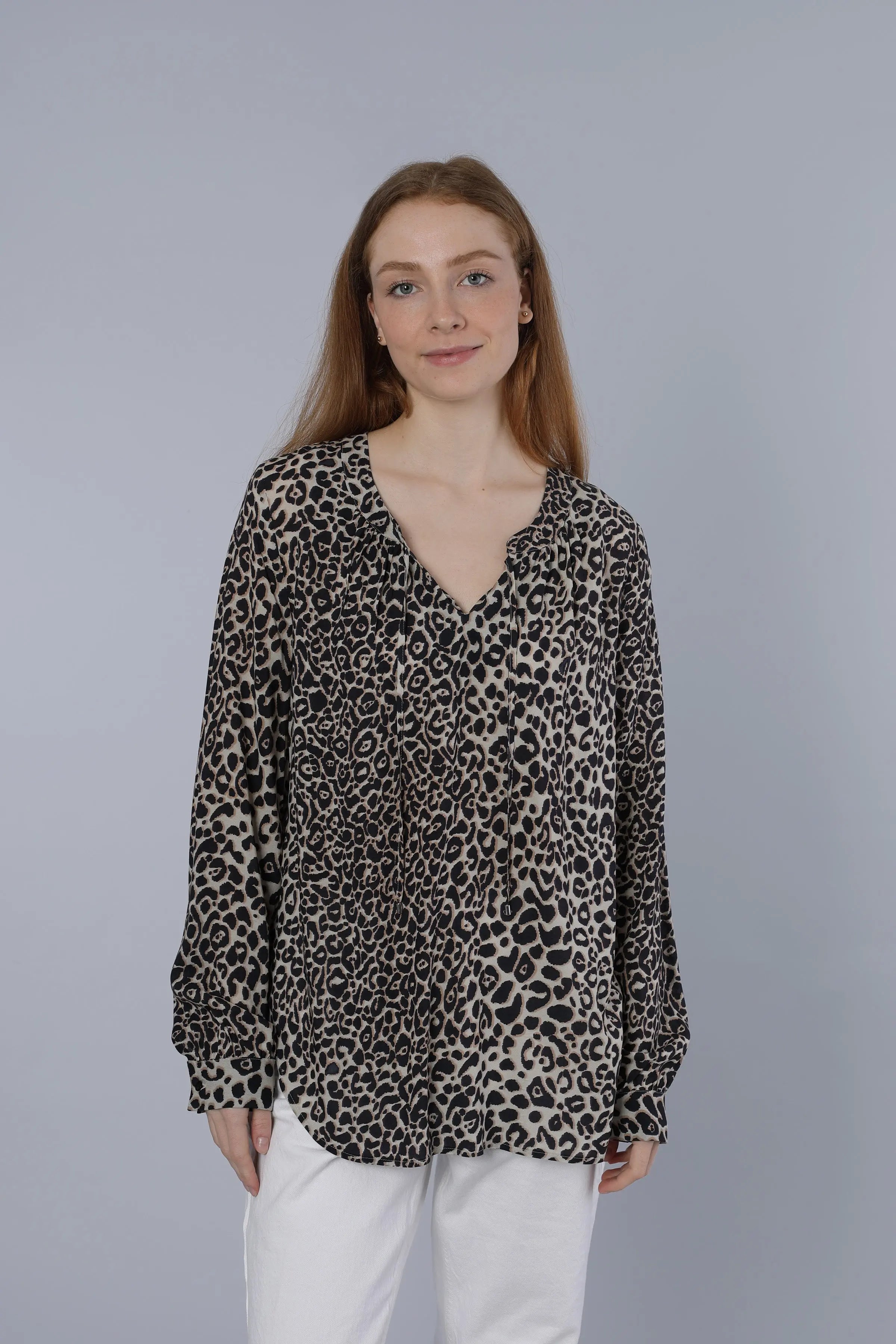 Printbluse TAUPE Nadine H