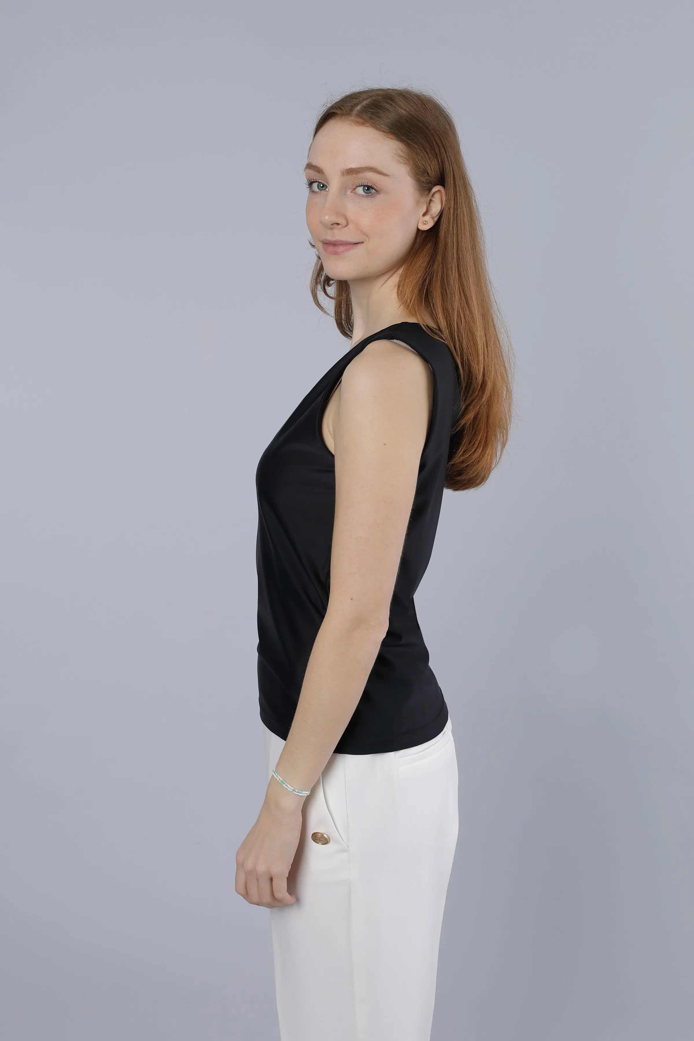 Kurzes Top BLACK Nadine H