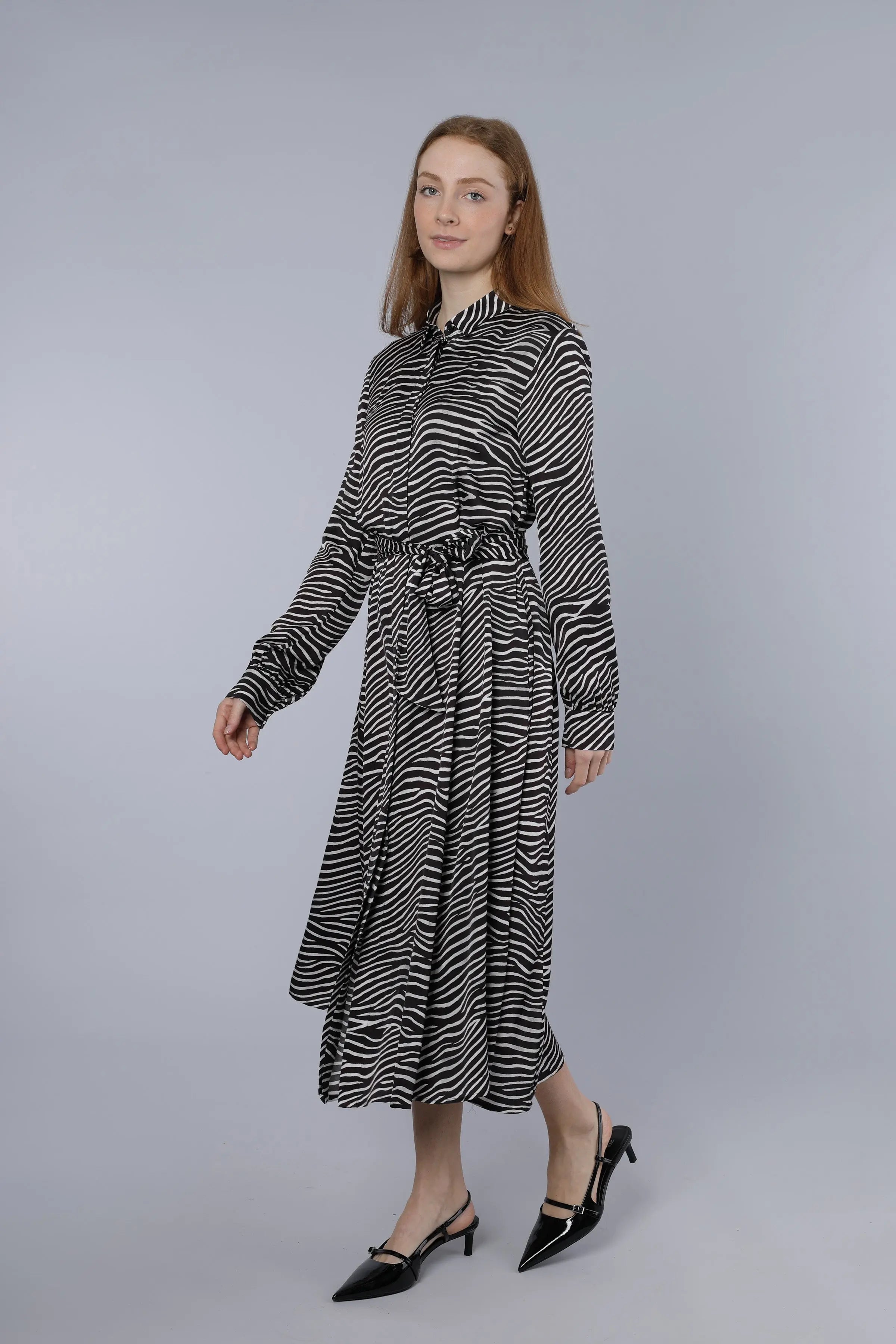 Zebrakleid BLACK WHITE Nadine H