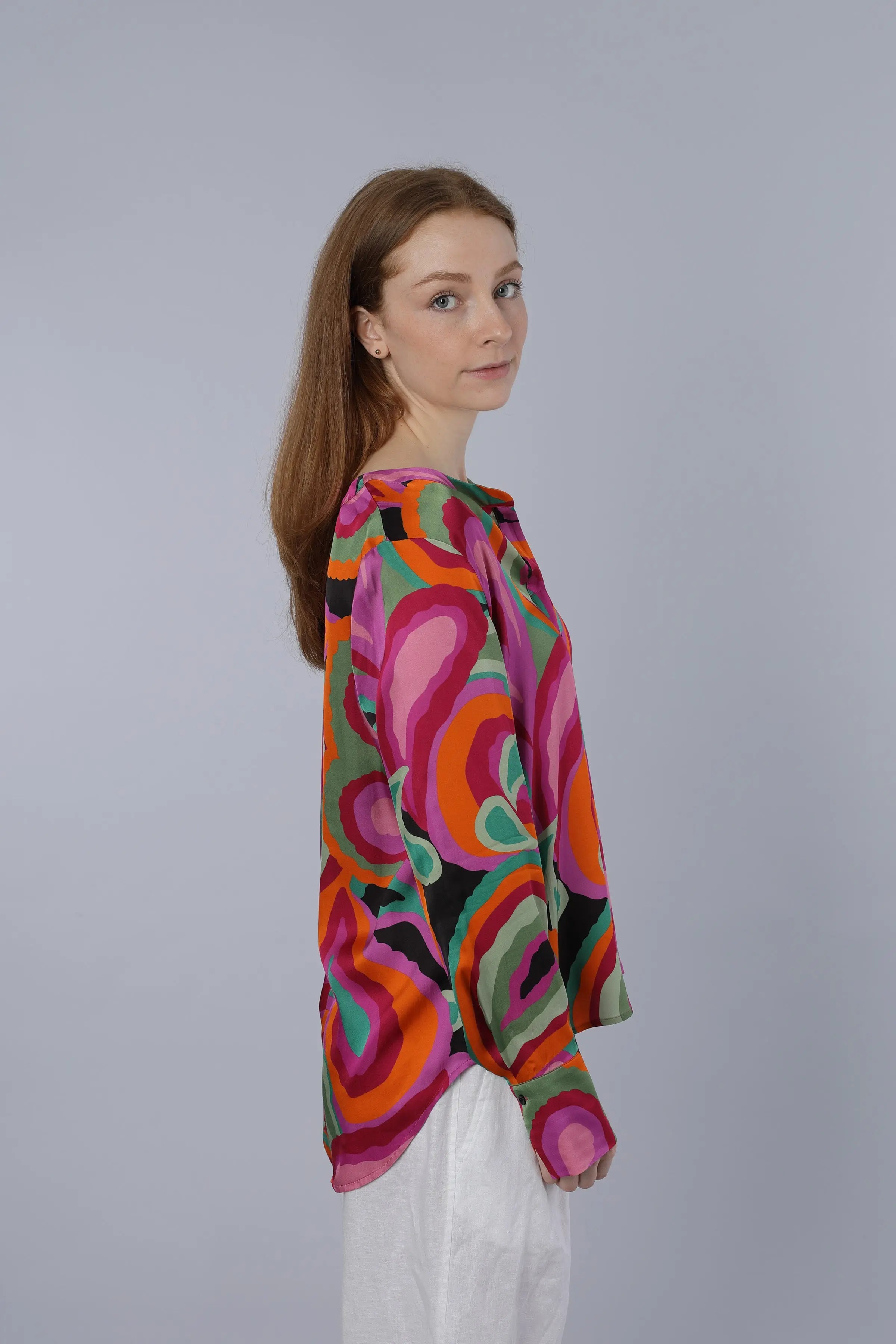 Bunte Bluse MULTICOLOR Nadine H