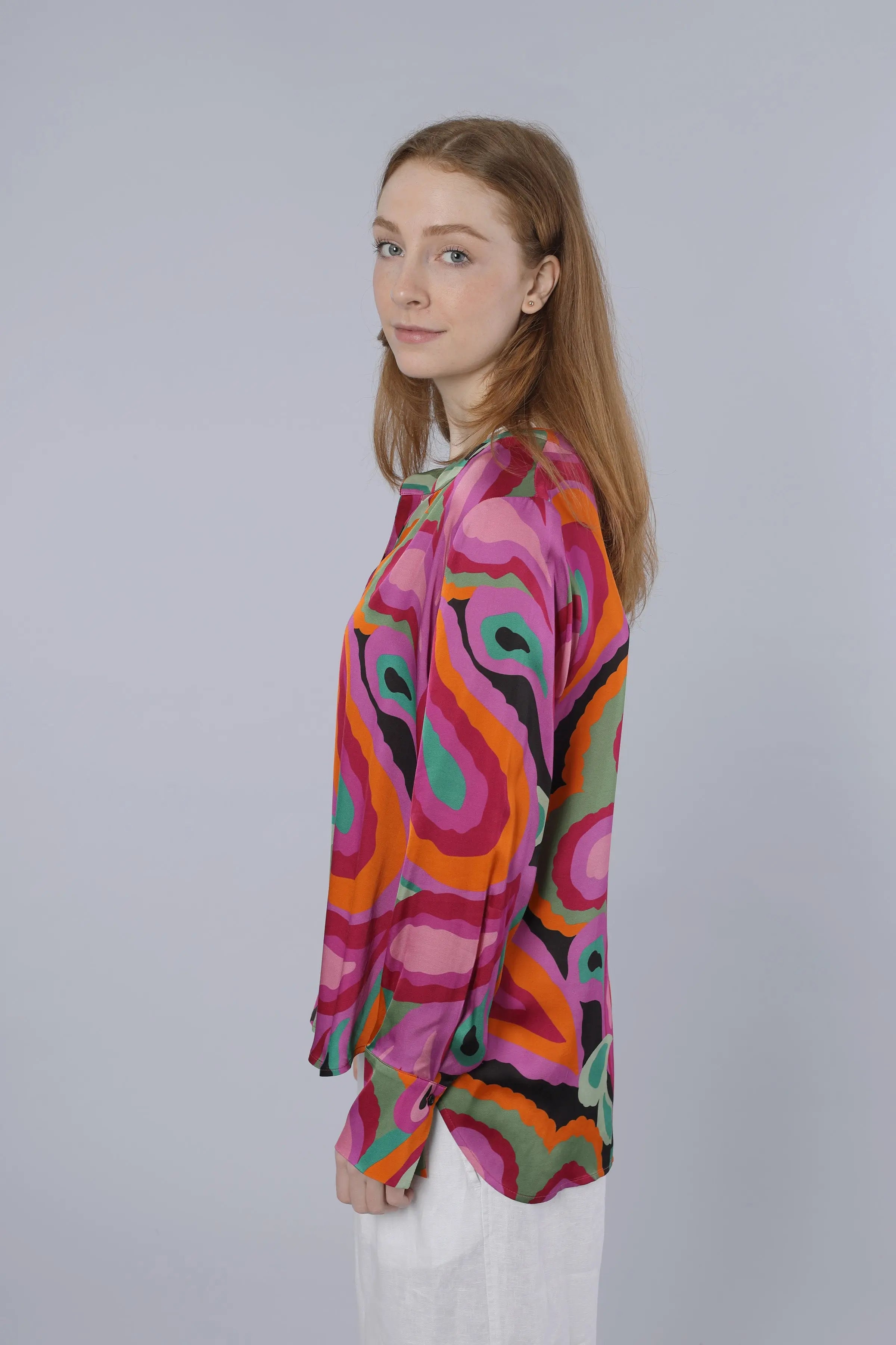 Bunte Bluse MULTICOLOR Nadine H